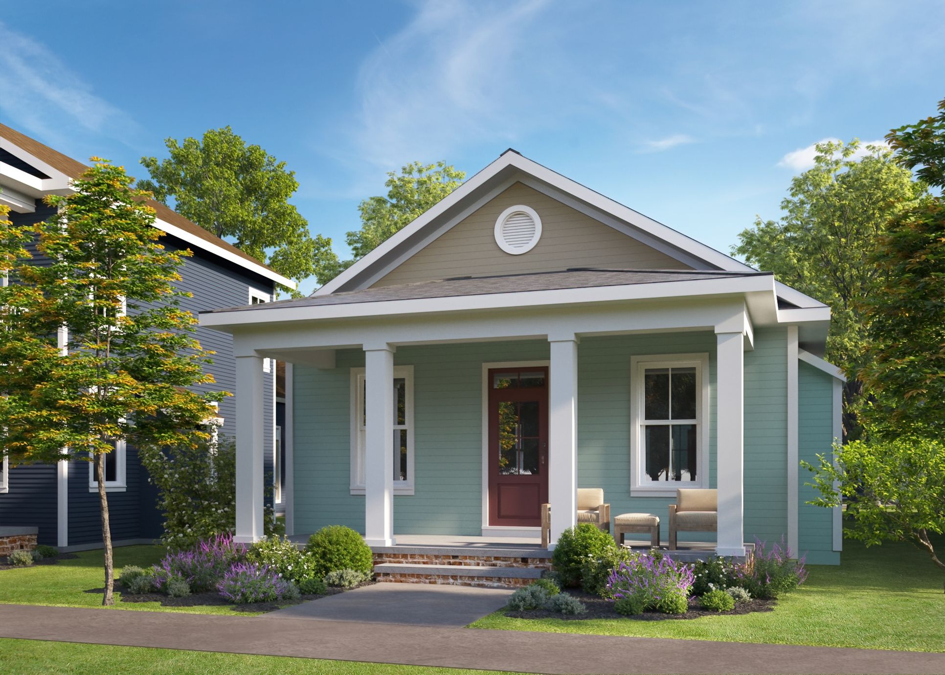 Holly - Elevation A:Holly - Elevation A