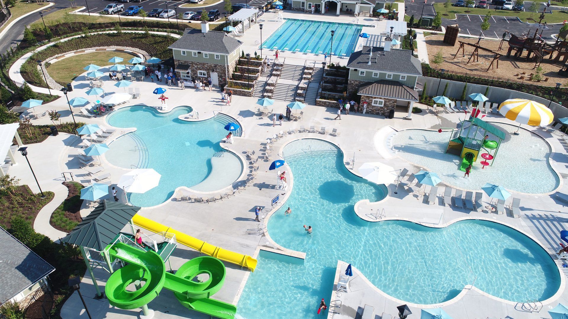 Magnolia Green - Pool - HHHunt Homes