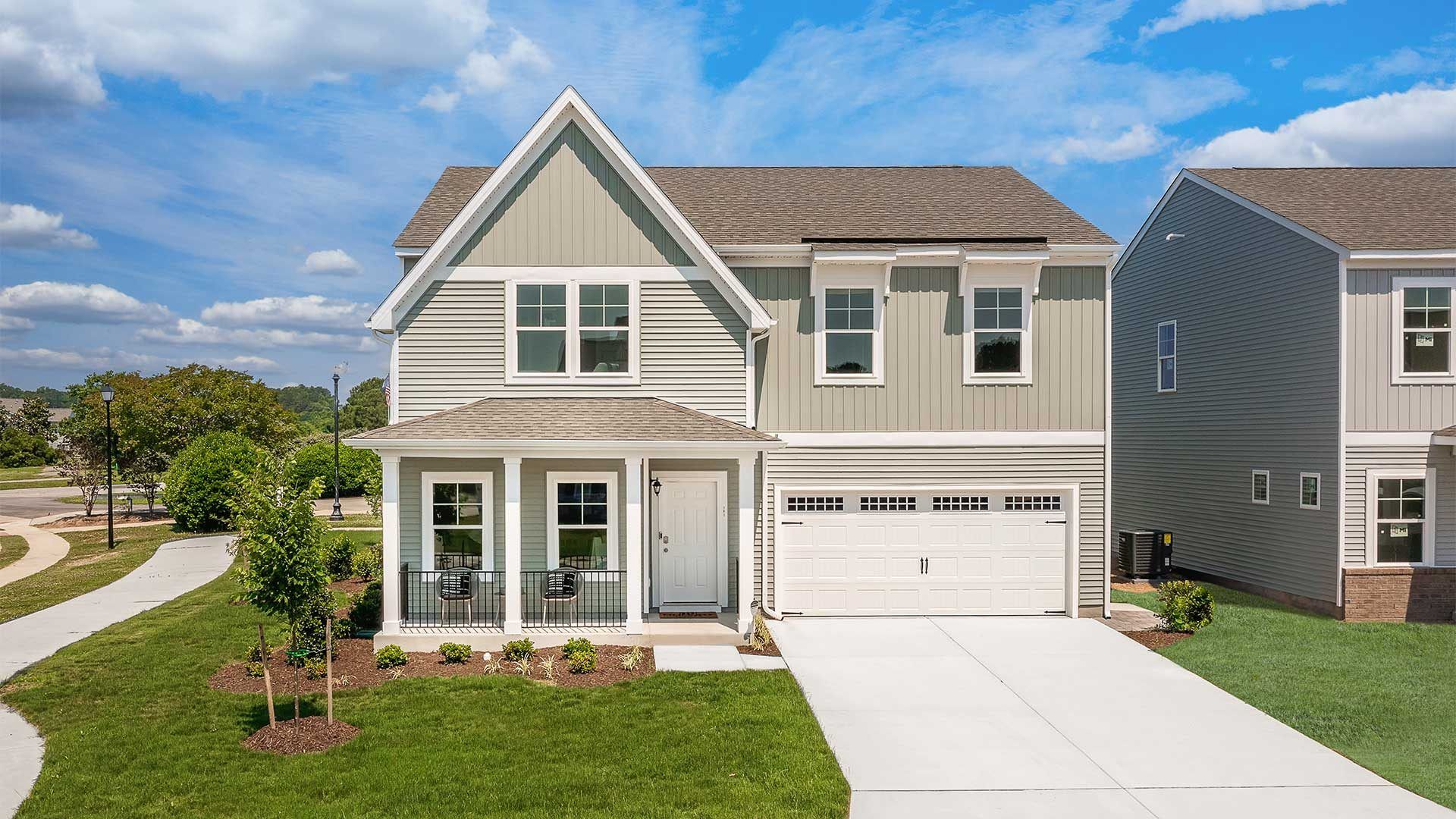 River Highlands - King Farmhouse - Exterior - HHHunt Homes