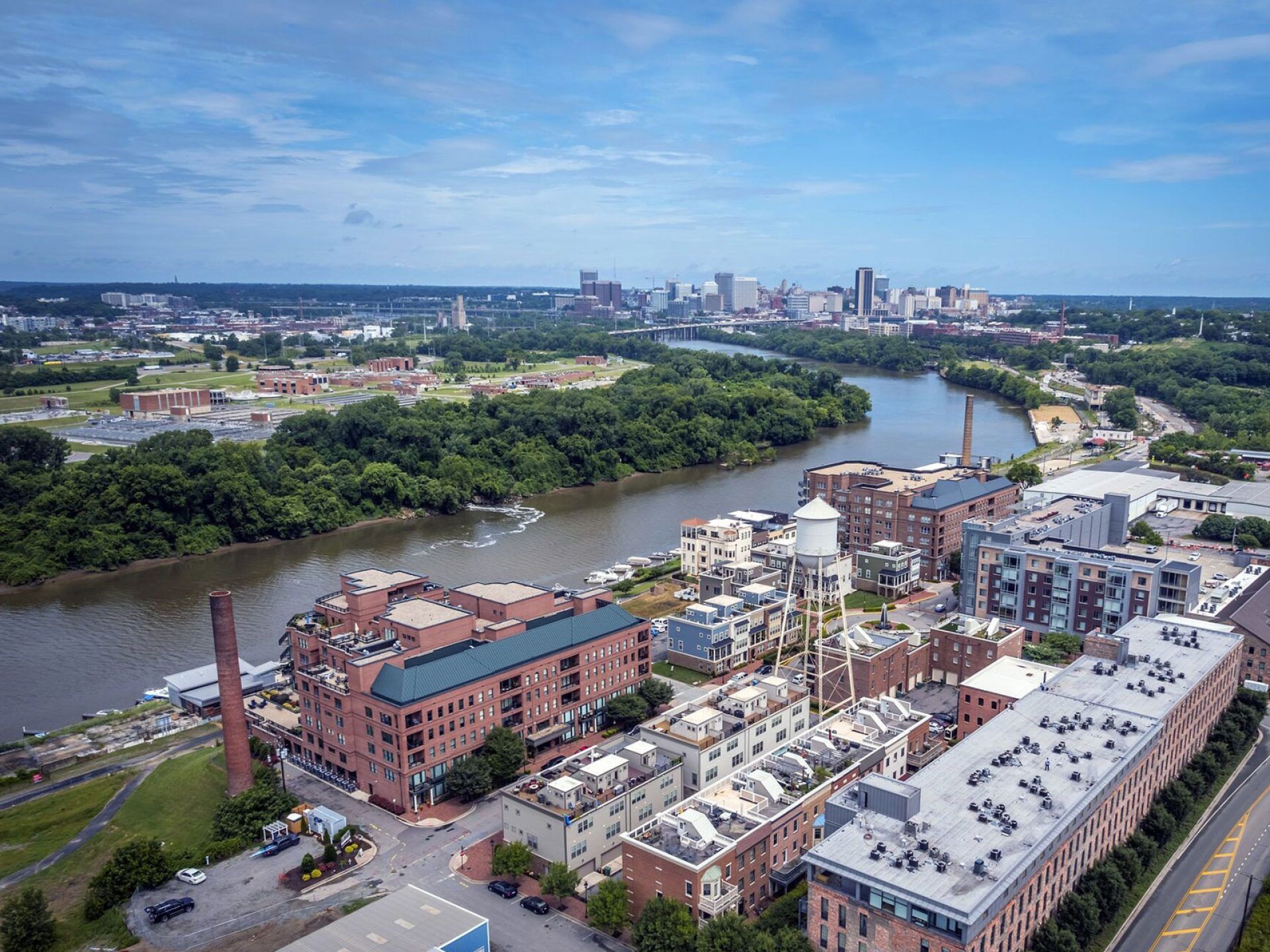Rocketts Landing - Aerial - HHHunt Homes