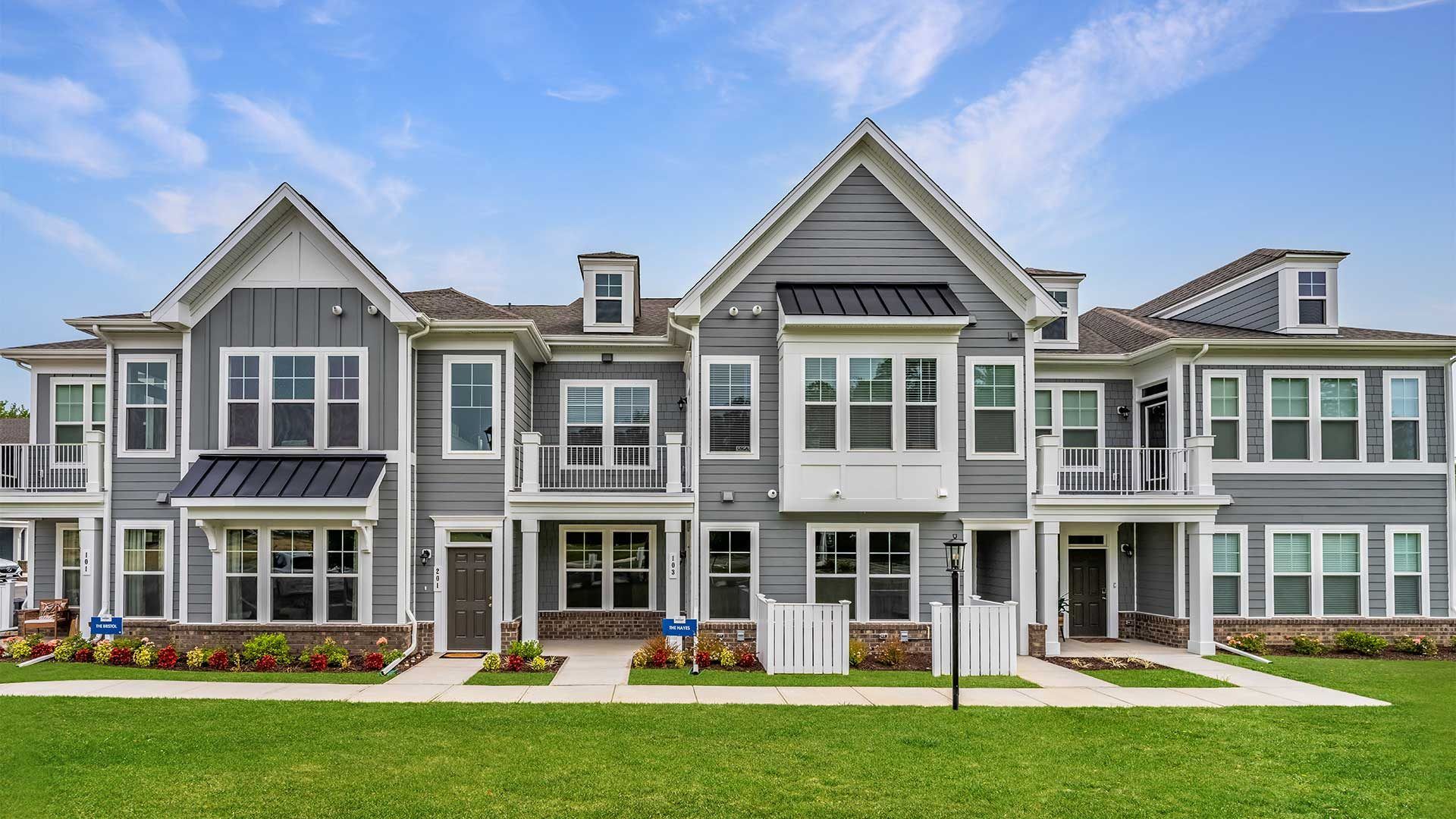 The Pointe At Twin Hickory - Private Entry Condos - Exterior - HHHunt Homes