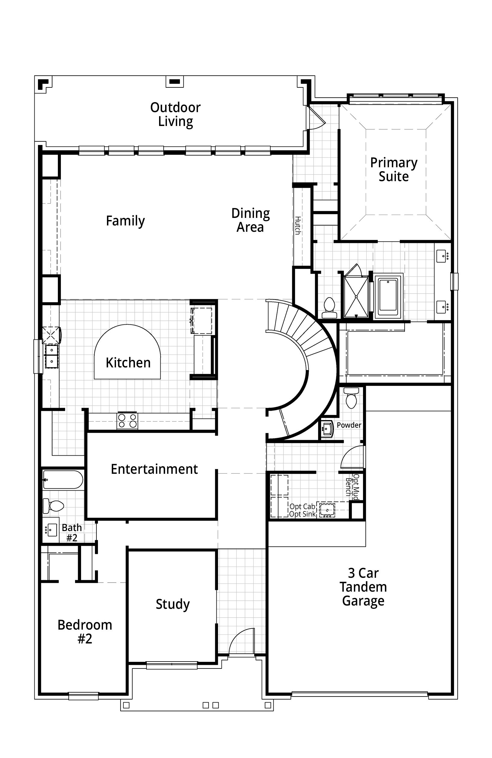Downstairs
