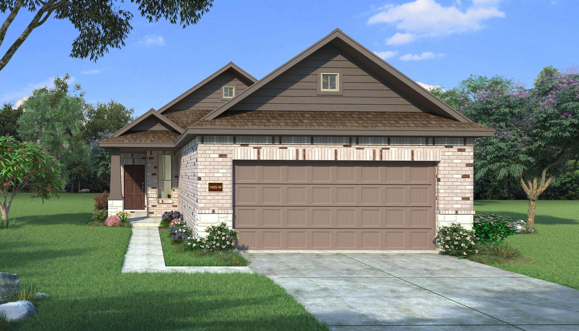 Benbrook with Elevation W:Benbrook with Elevation W