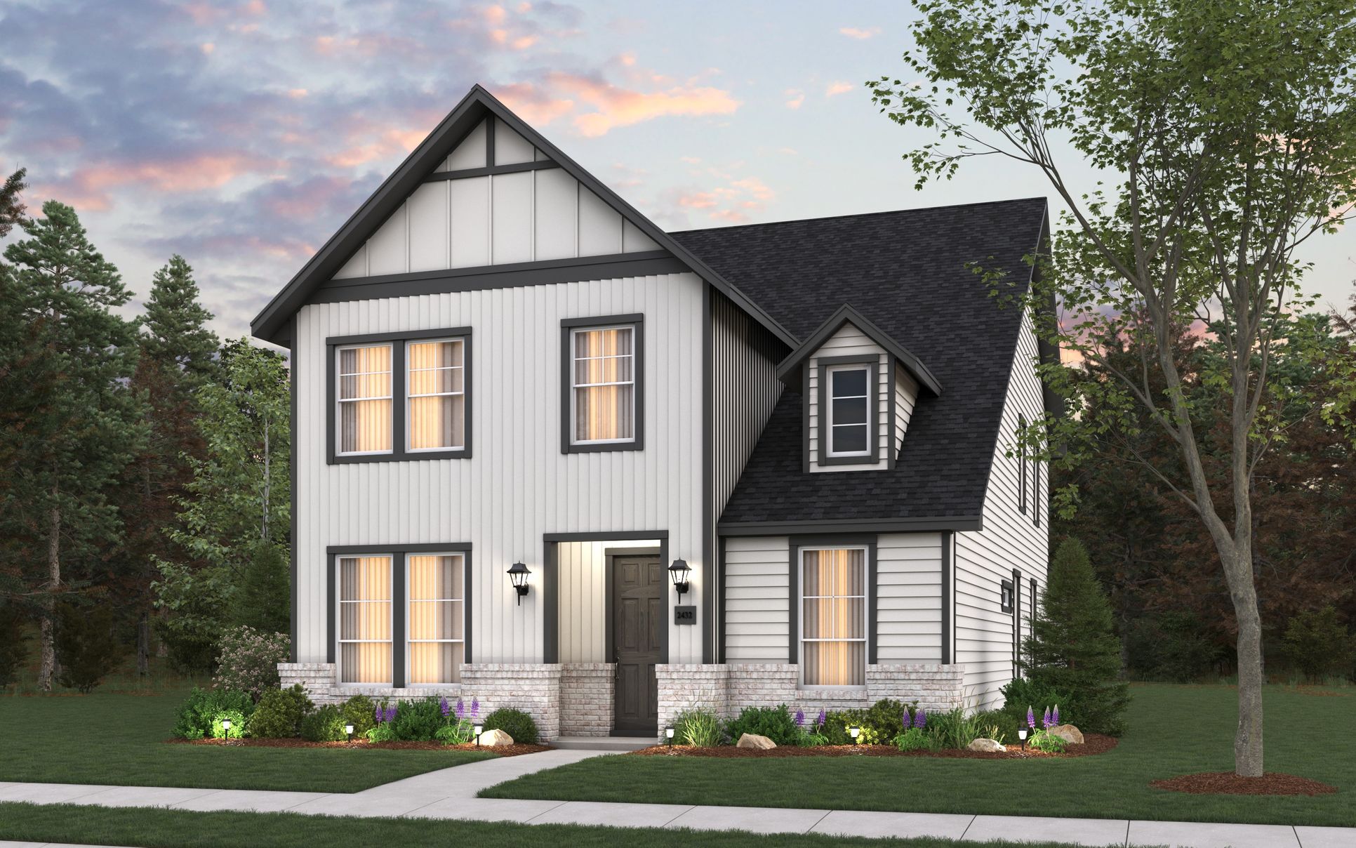 Hemingway Floorplan - Elevation P:Hemingway Floorplan - Elevation P