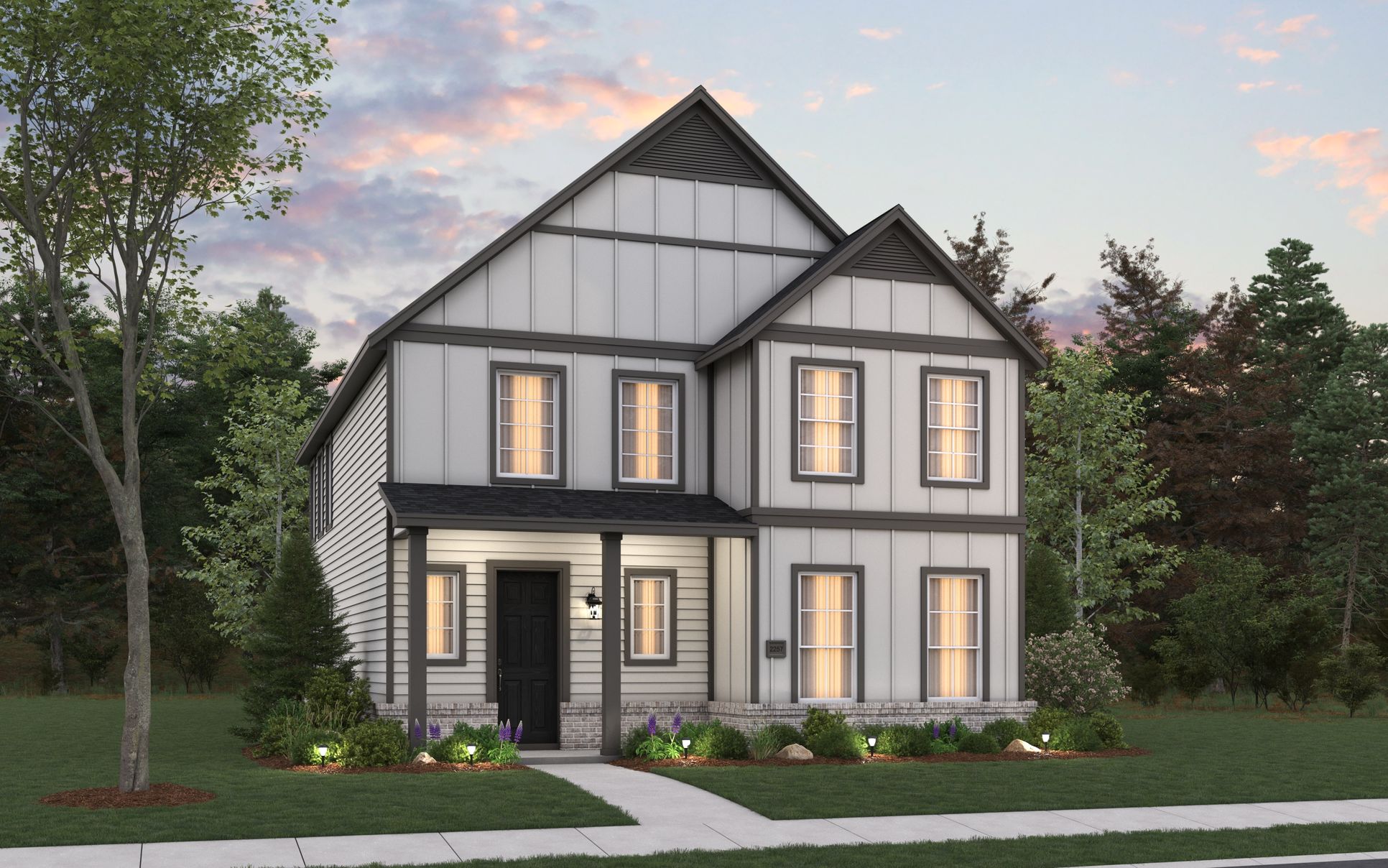 Derby Floorplan - Elevation P:Derby Floorplan - Elevation P