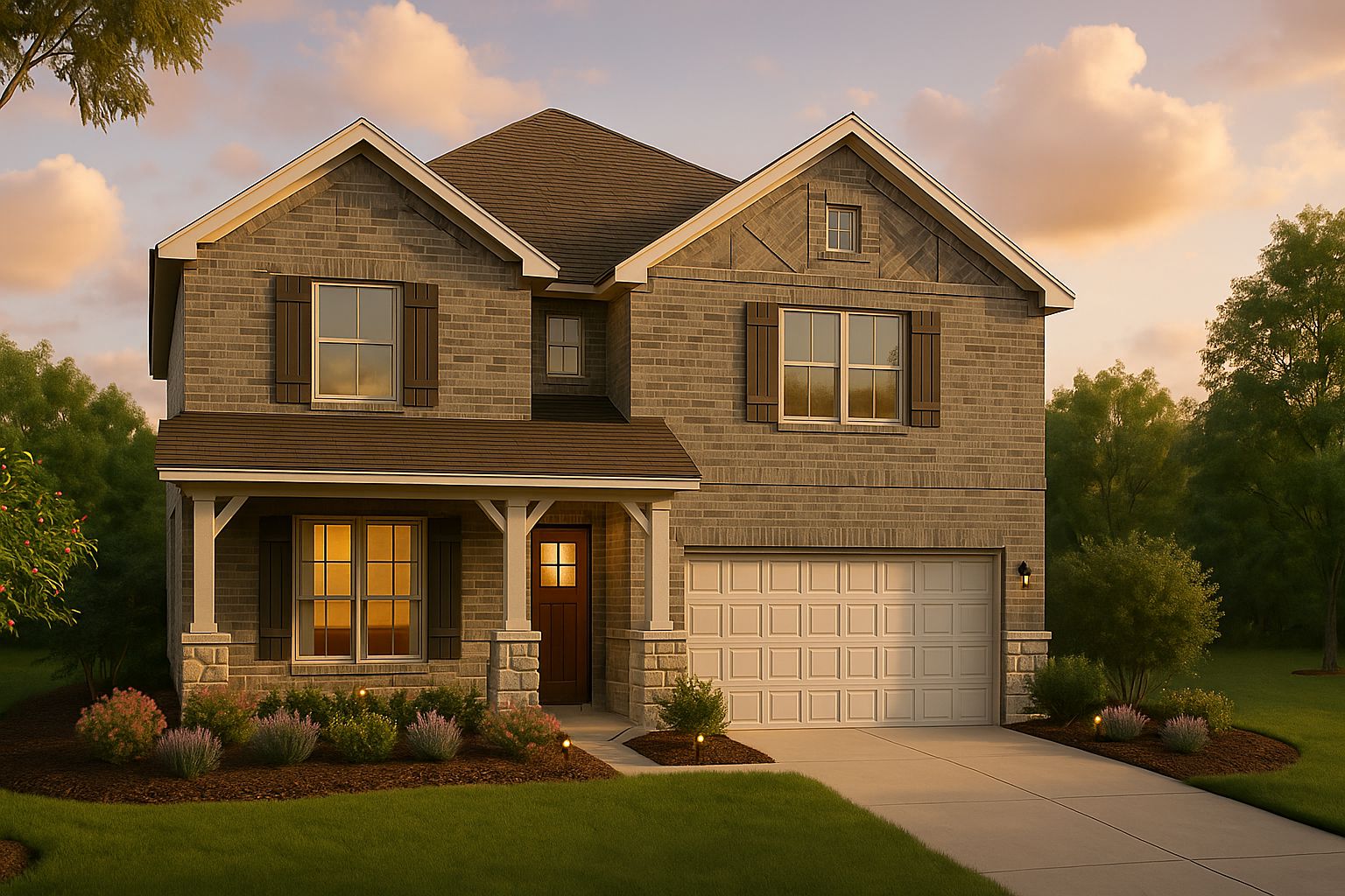 Hawthorn II Elevation W:Hawthorn II Elevation W