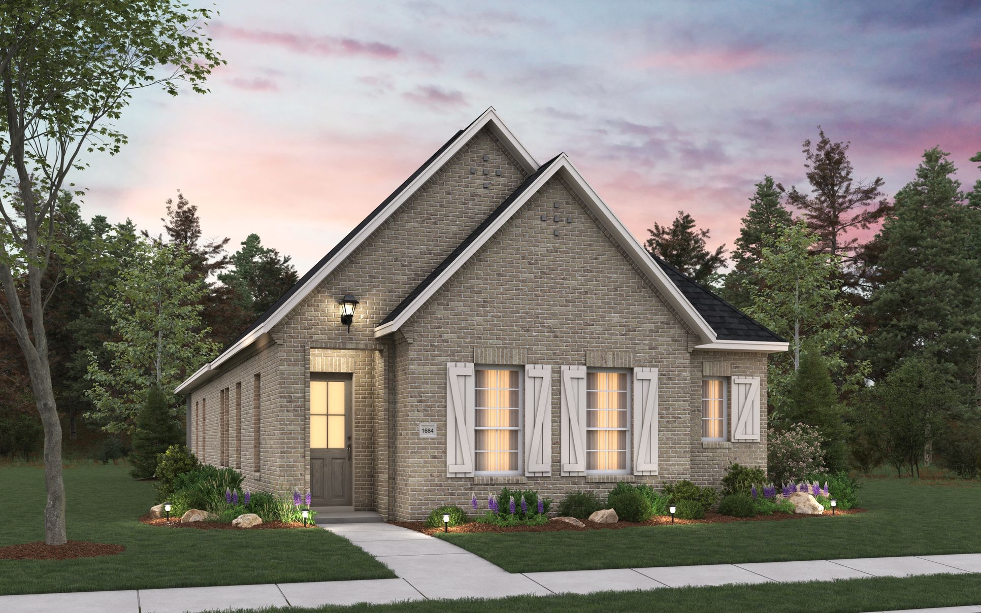 Bassett Floorplan - Elevation F:Bassett Floorplan - Elevation F