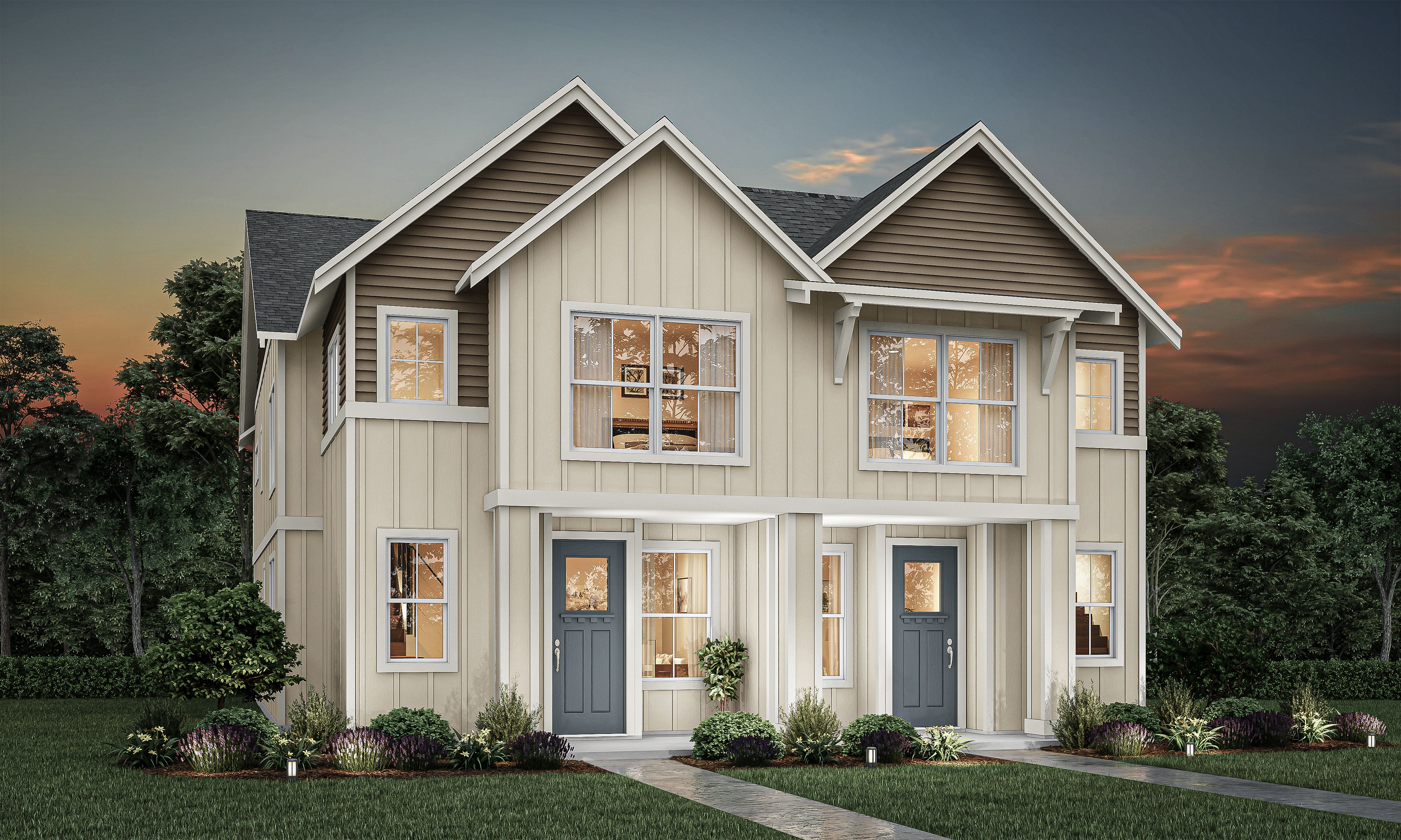 Elevation B:The 1654