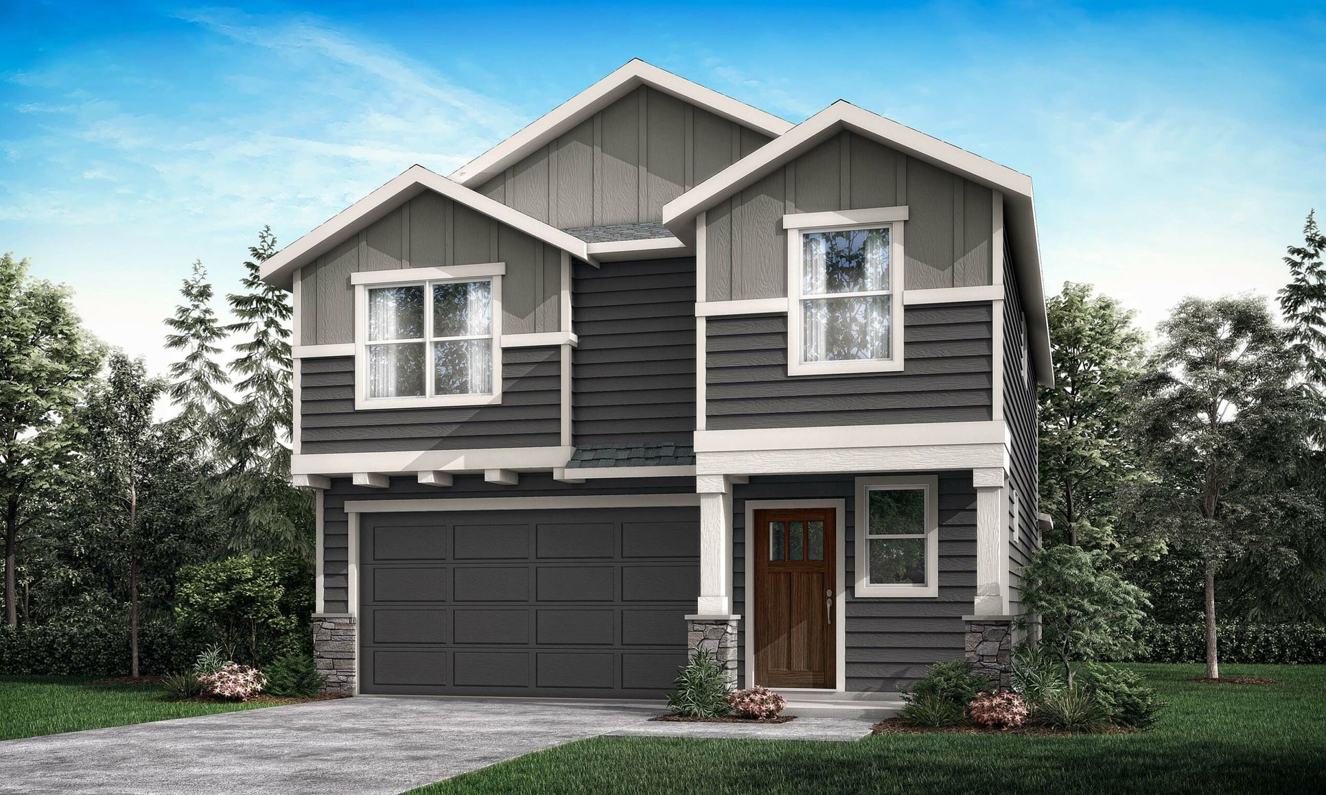 2038 A 2car:Elevation
