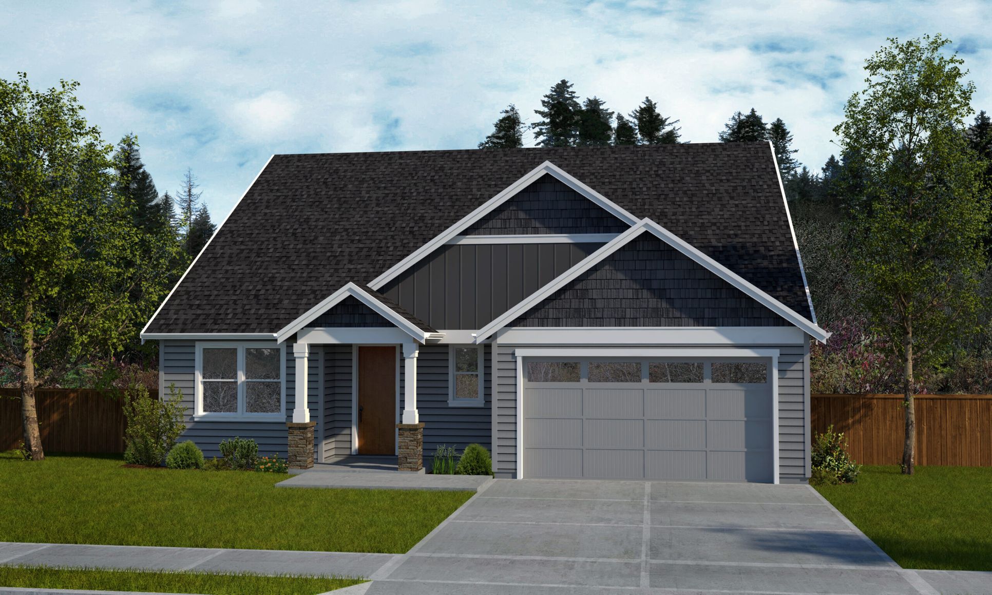 Elevation A:The 2096
