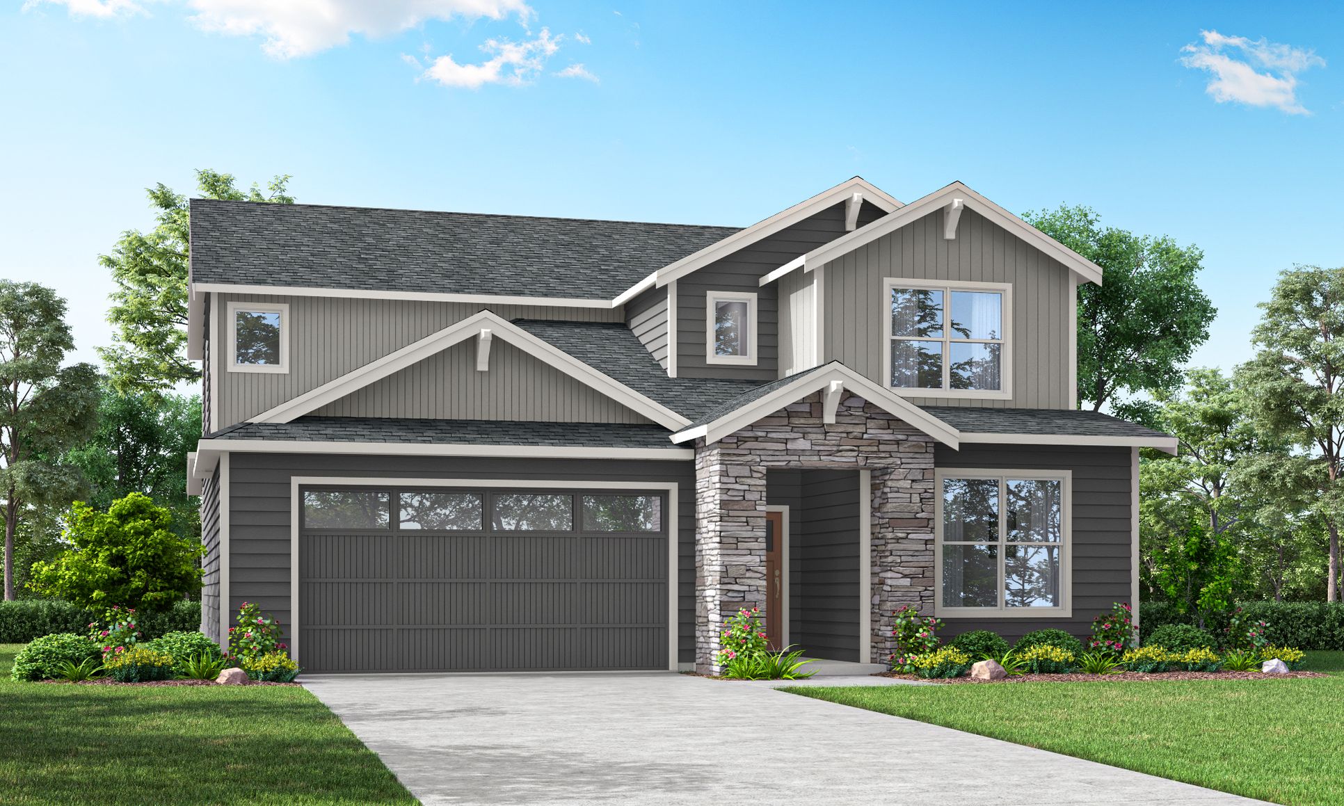 Elevation A:The 2414