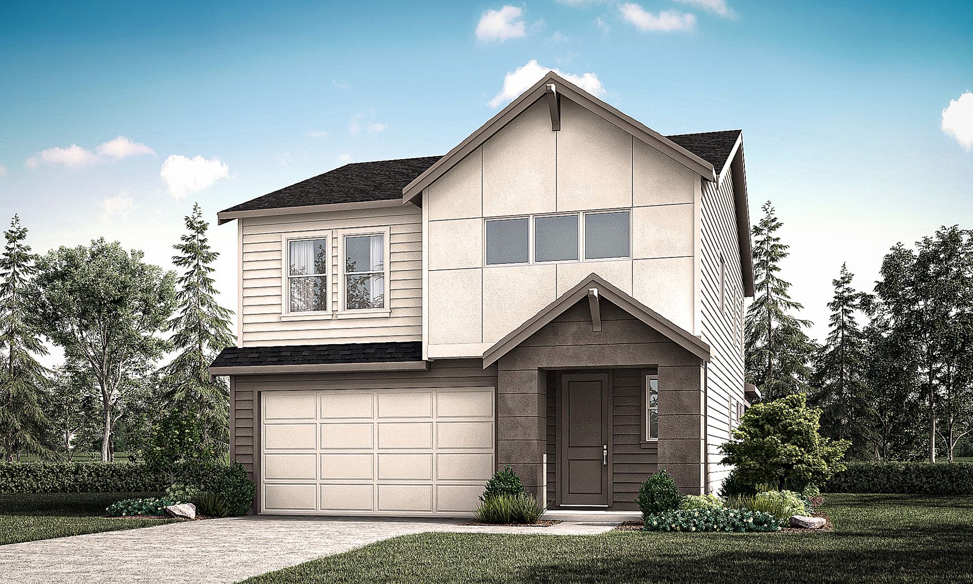 Elevation A:The 2184