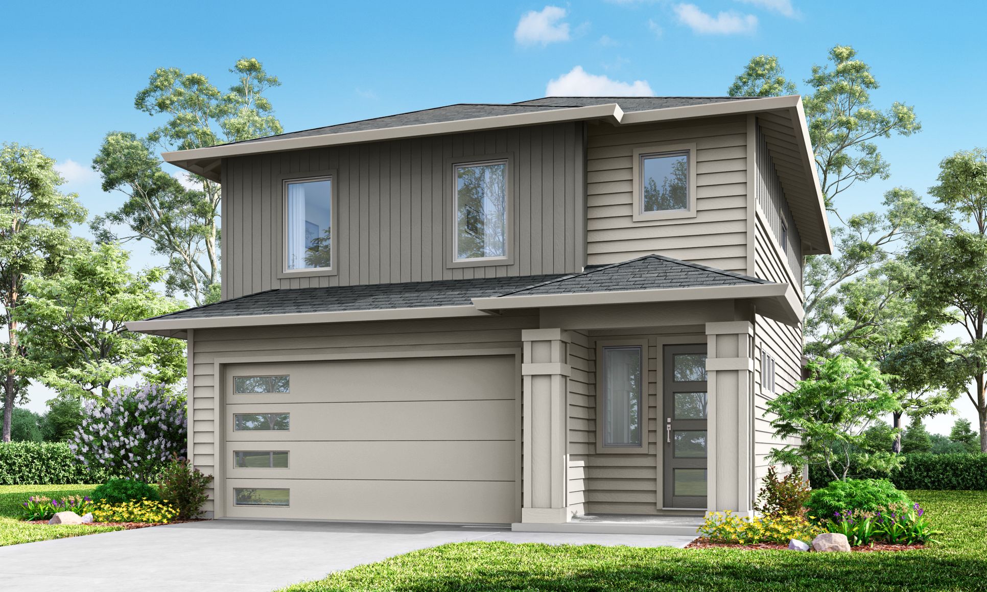 Elevation B:The 1633