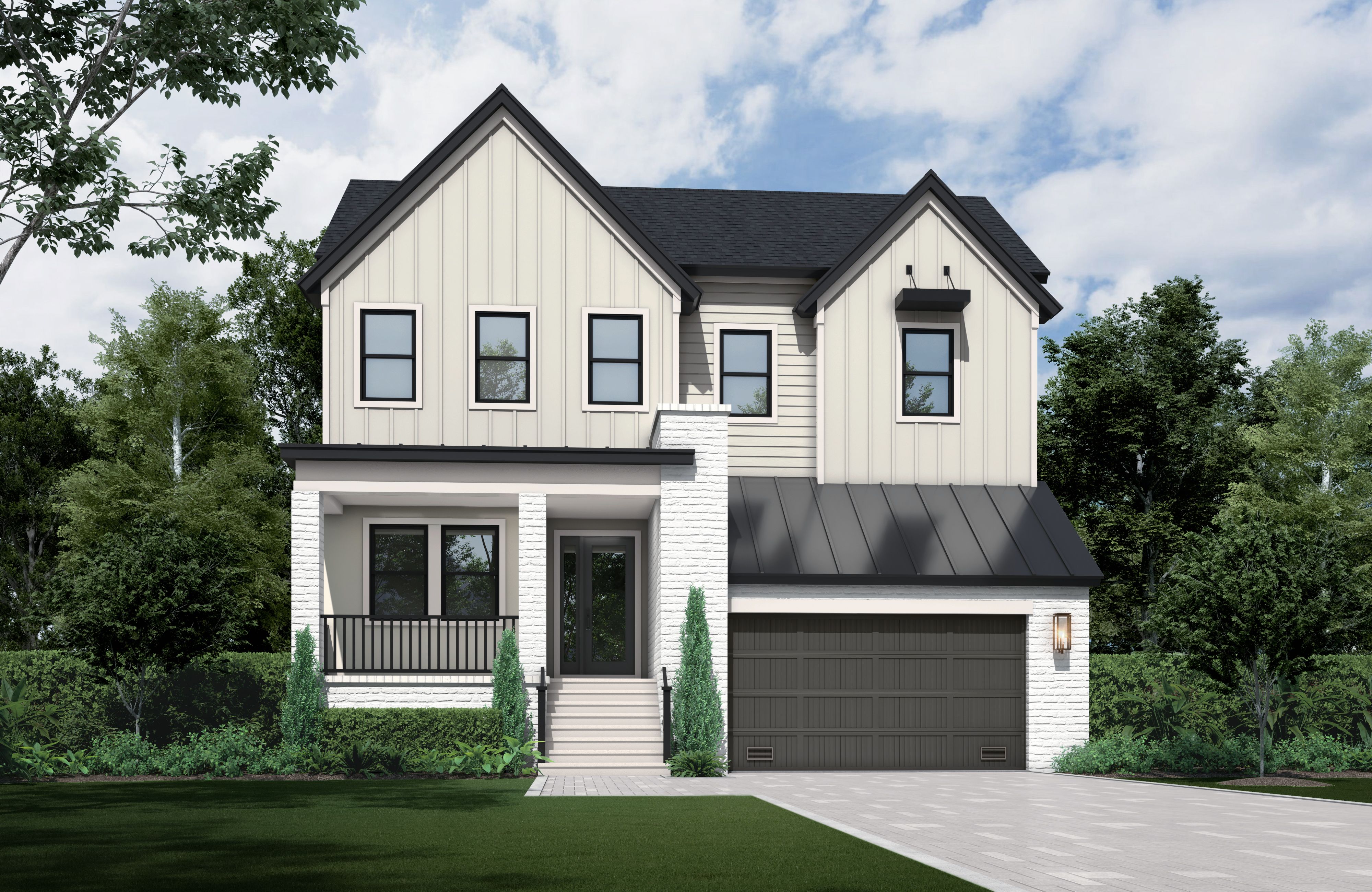 Avocet B - Modern Farmhouse - Color Scheme 3:Avocet B - Modern Farmhouse - Color Scheme 3