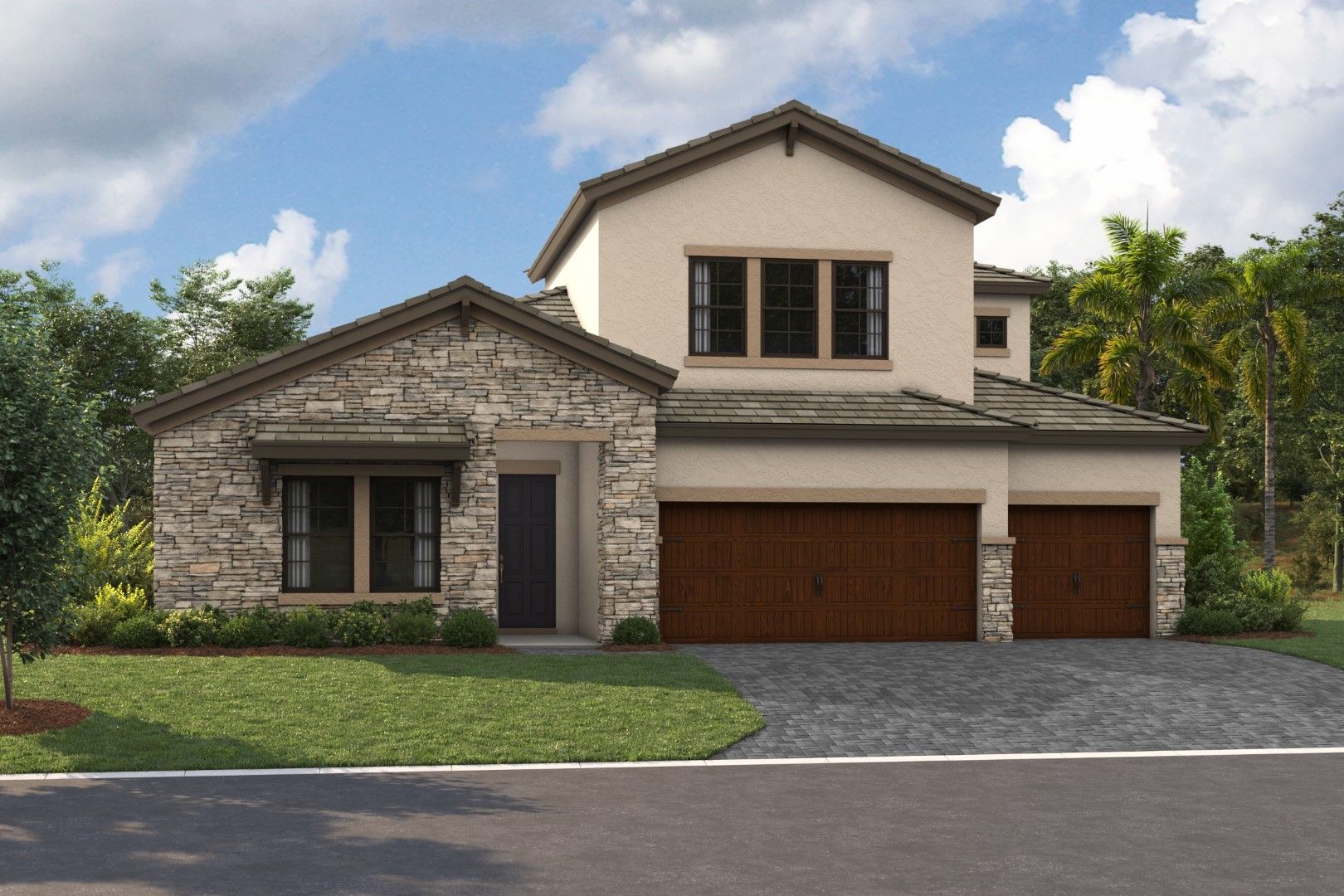 Islamorada II-Flat Tile-Tuscan-A-TUS4 Color Scheme:Islamorada II-Flat Tile-Tuscan-A-TUS4 Color Scheme