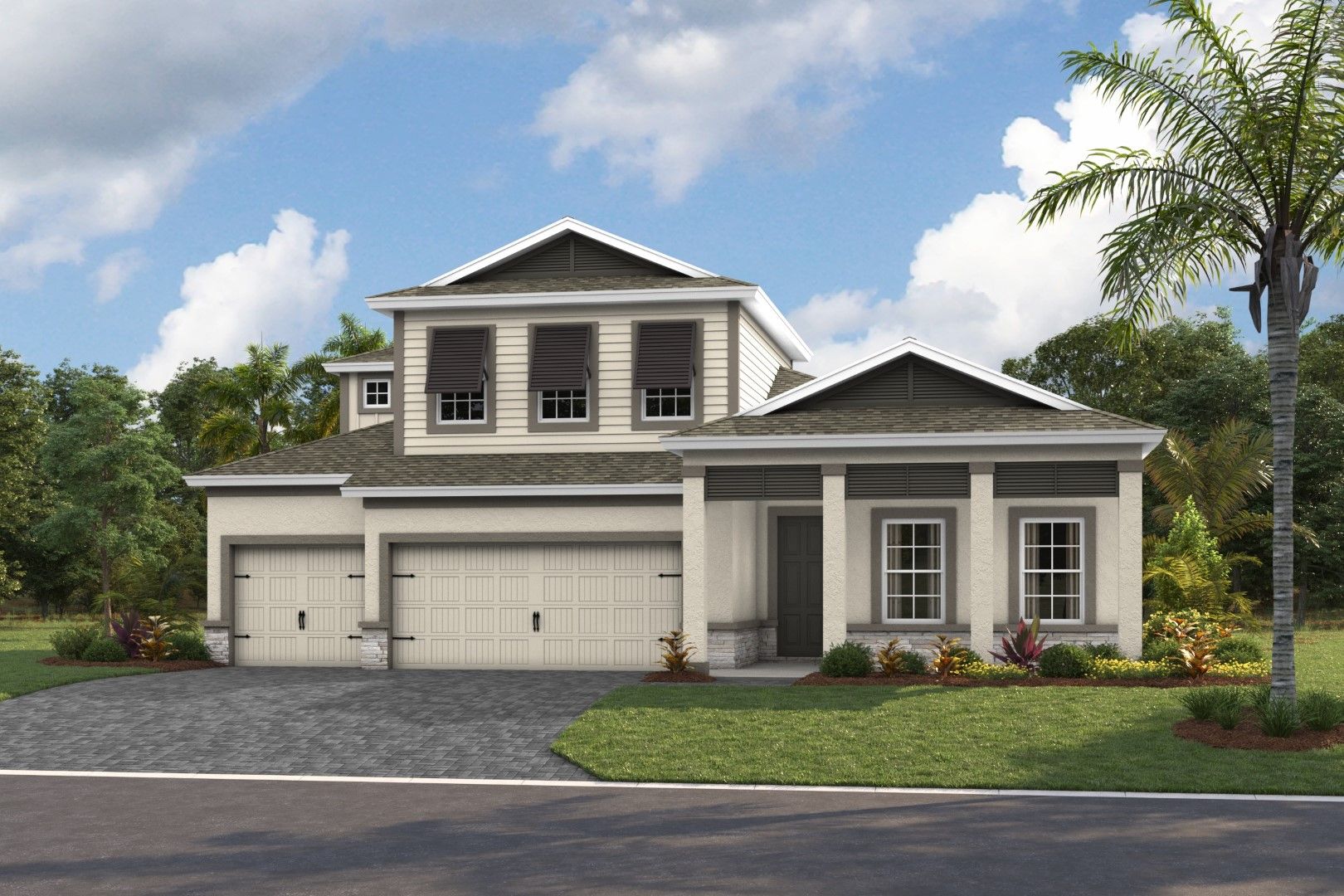 Hyde Park IV - Coastal C - COA12 Color Scheme - Sh:Hyde Park IV - Coastal C - COA12 Color Scheme - Shingle