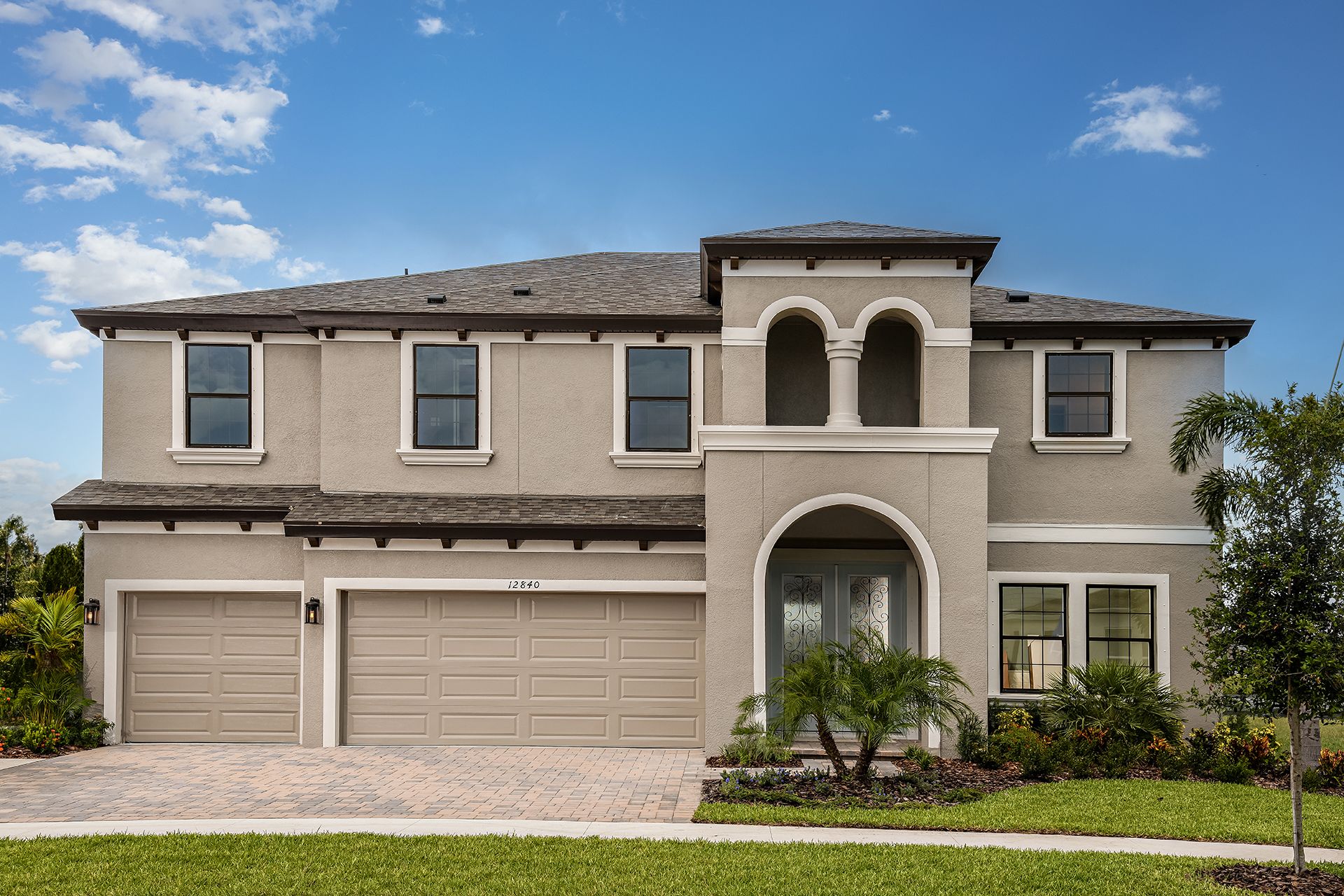 Virginia Park Plan at Triple Creek in Riverview, FL by Homes by WestBay