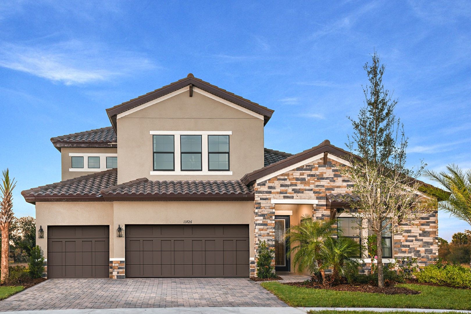 Islamorada II Model Home at Crosswind Ranch
