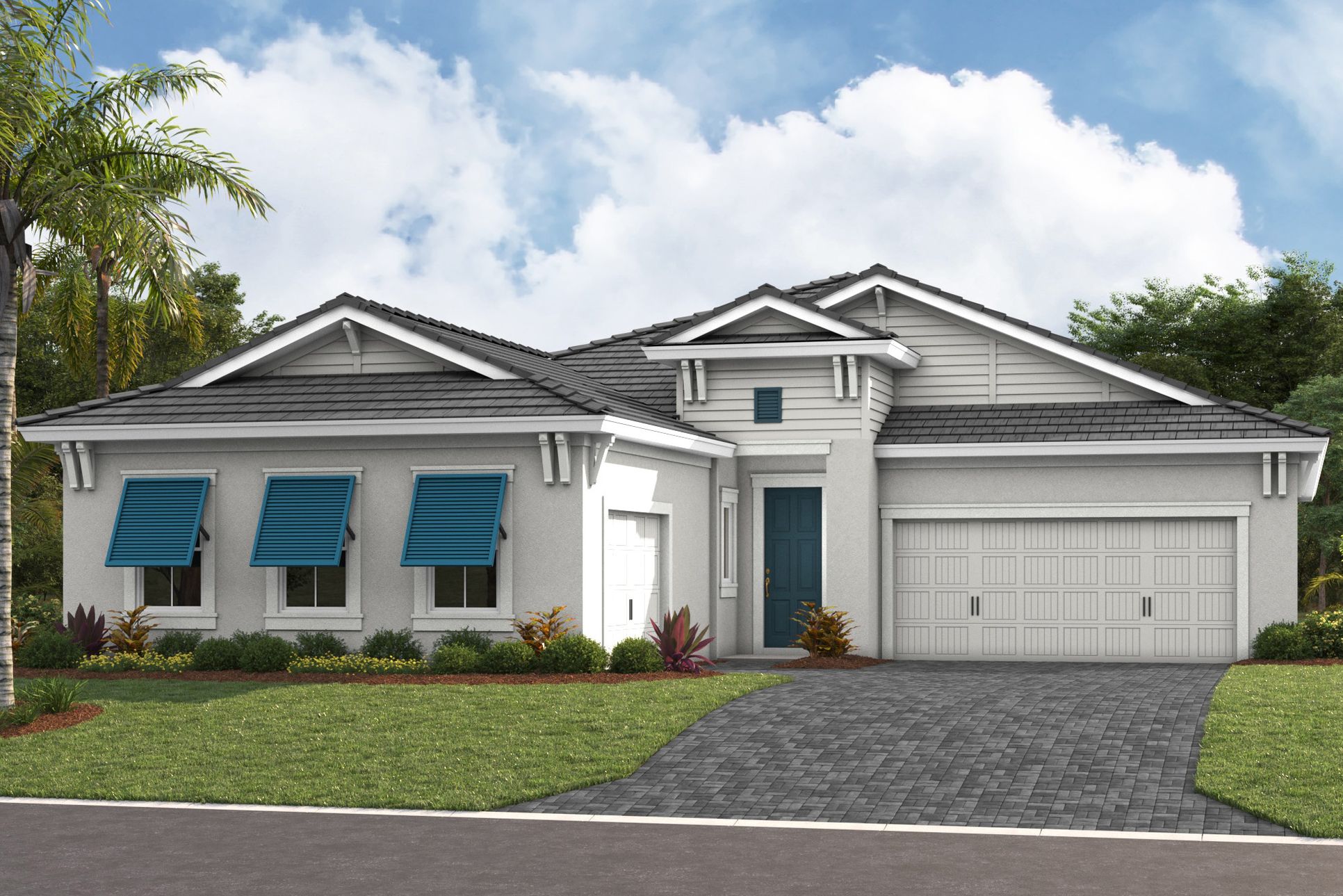 Gasparilla I - Coastal F - COA7 Color Scheme - Fla:Gasparilla I - Coastal F - COA7 Color Scheme - Flat Tile