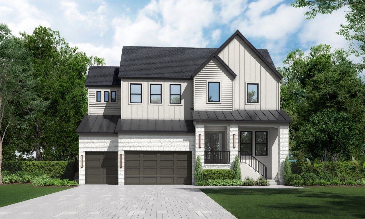 Granada A | Modern Farmhouse | Tucked Stairs:Granada A | Modern Farmhouse | Tucked Stairs