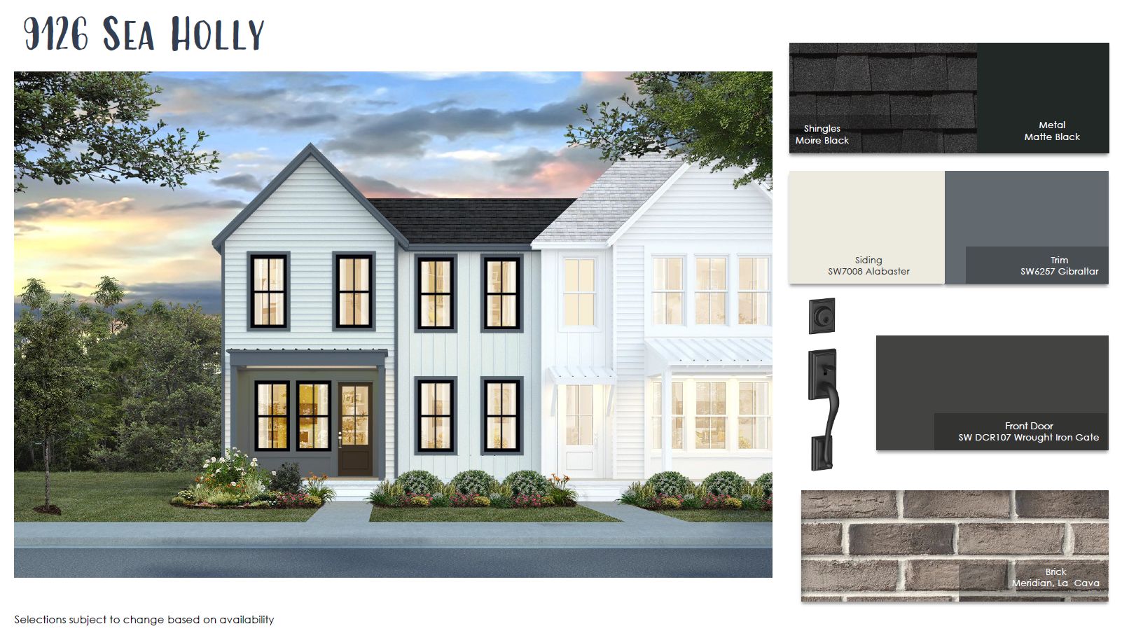 Design Selections:Design Selections