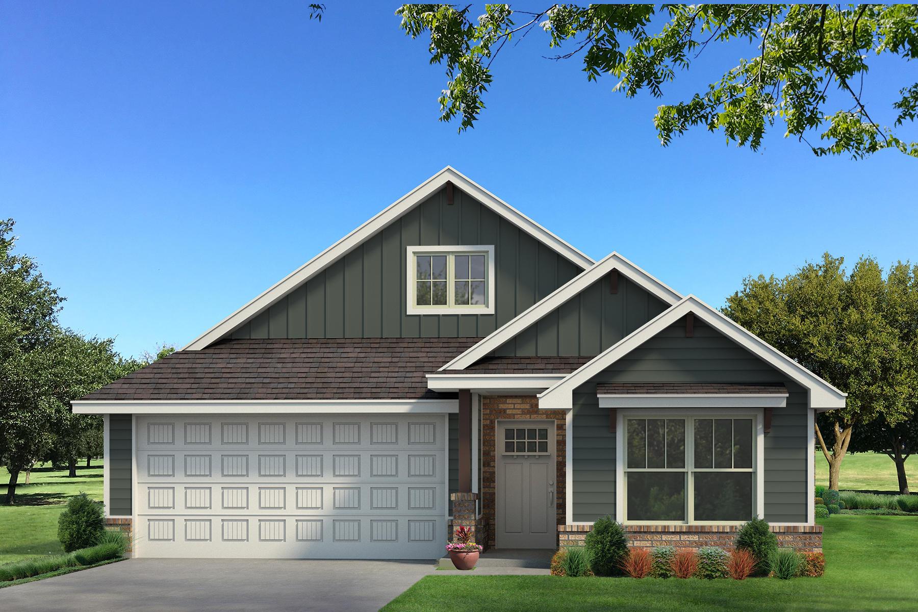 Homes by Taber Dudley Floor Plan with Siding - Green:Homes by Taber Dudley Floor Plan with Siding - Green