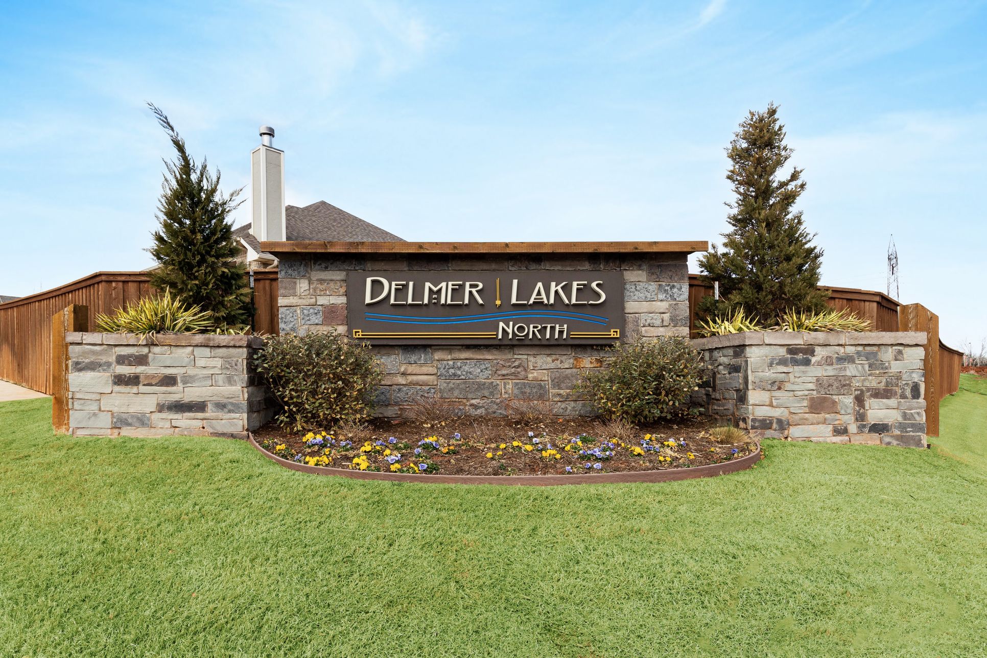 New Homes in Edmond OK Delmer Lakes North:New Homes in Edmond OK Delmer Lakes North