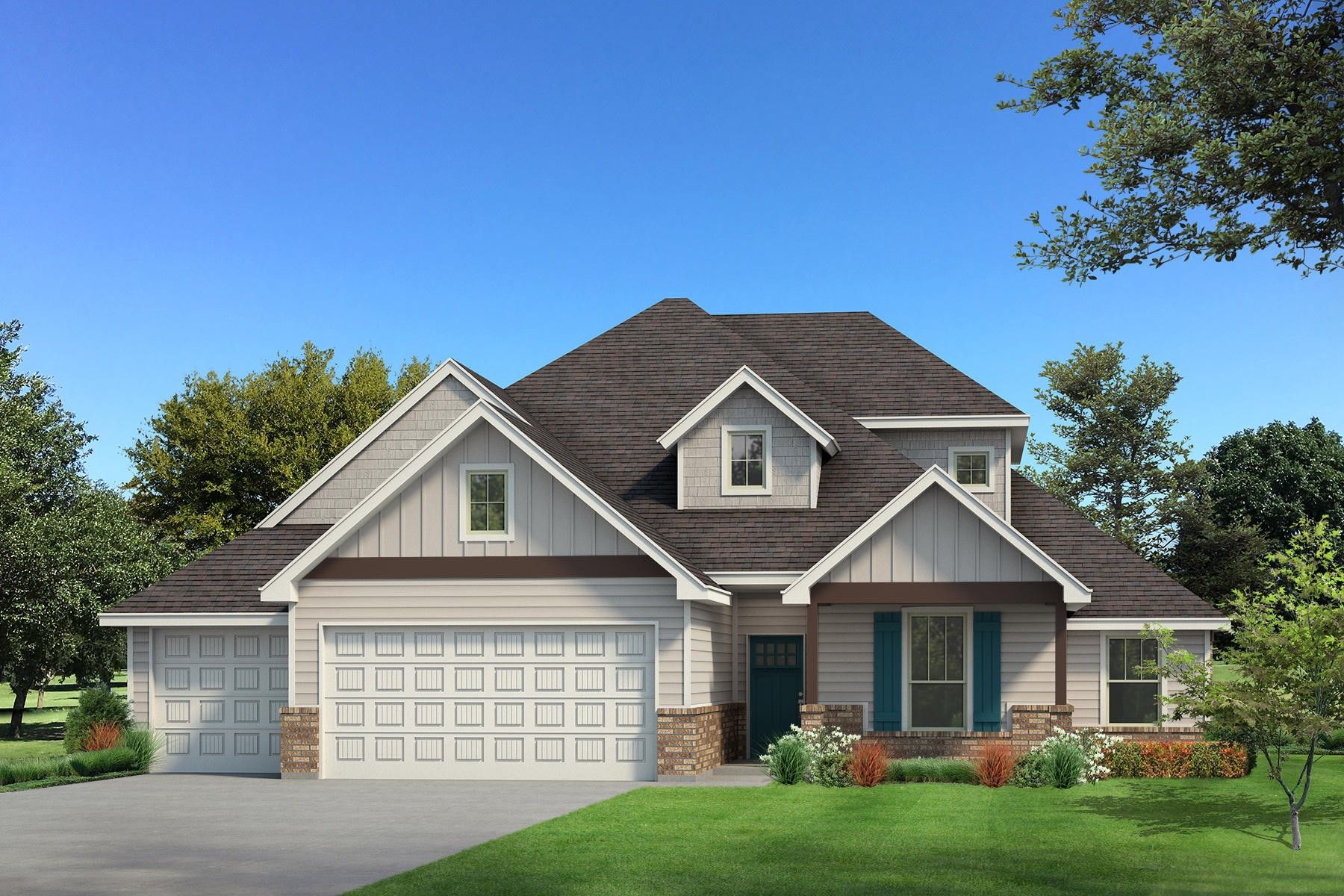 Homes by Taber Hazel Bonus Room 5 Bedroom with Half Bath Floor Plan:Homes by Taber Hazel Bonus Room 5 Bedroom with Half Bath Floor Plan