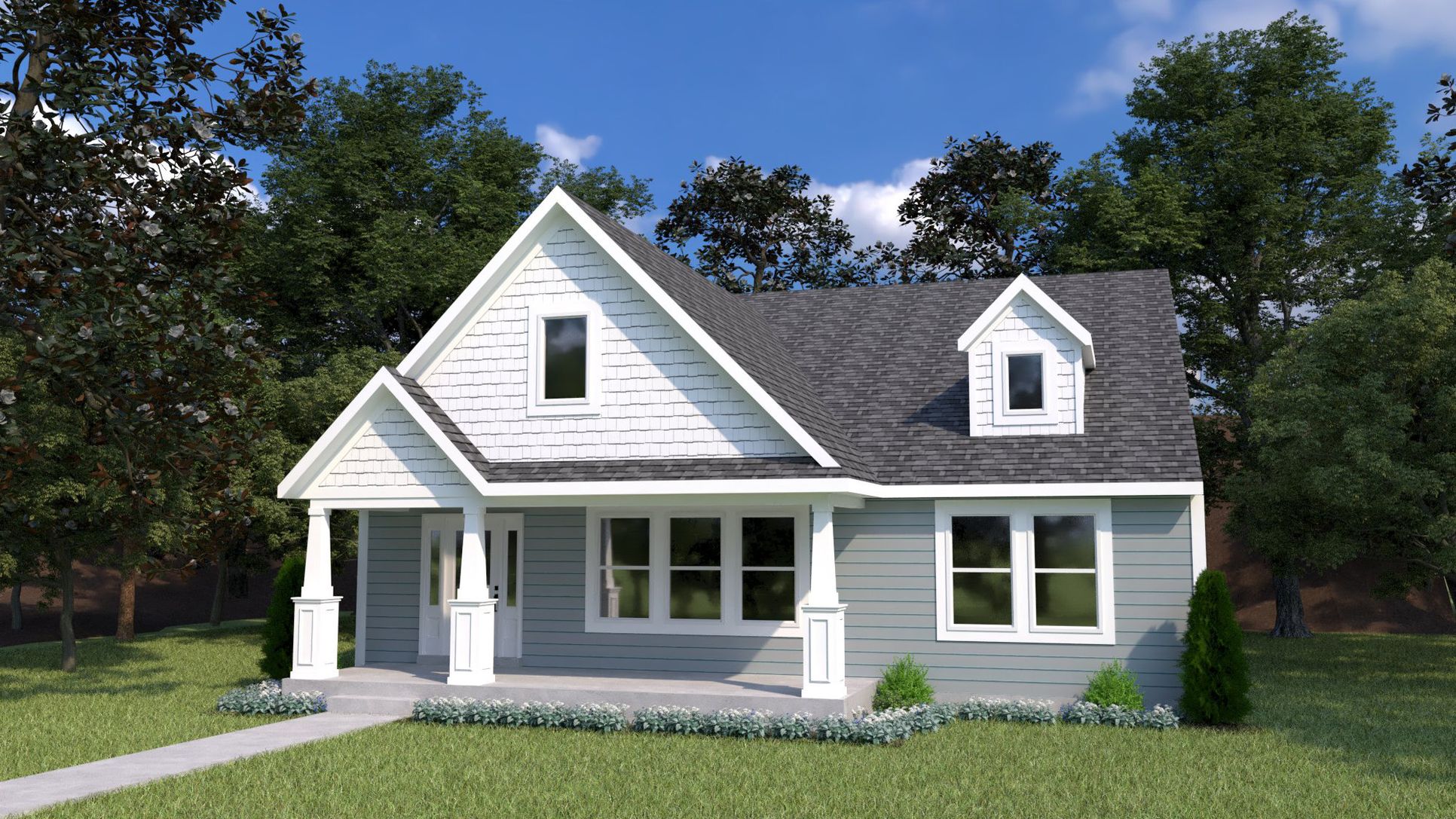 Elevation L:Hawthorn at New Town - L