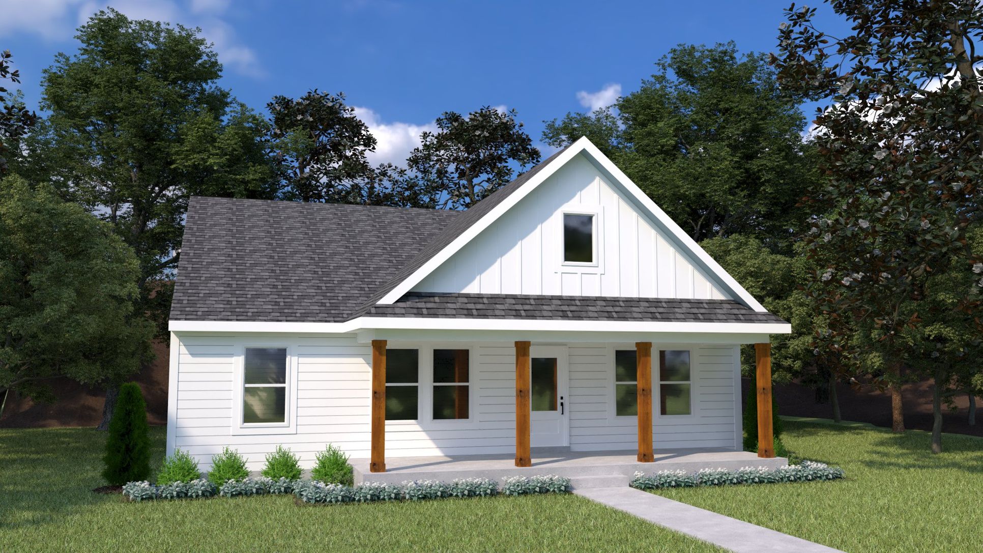 Elevation L:New Town Linden - Elevation L