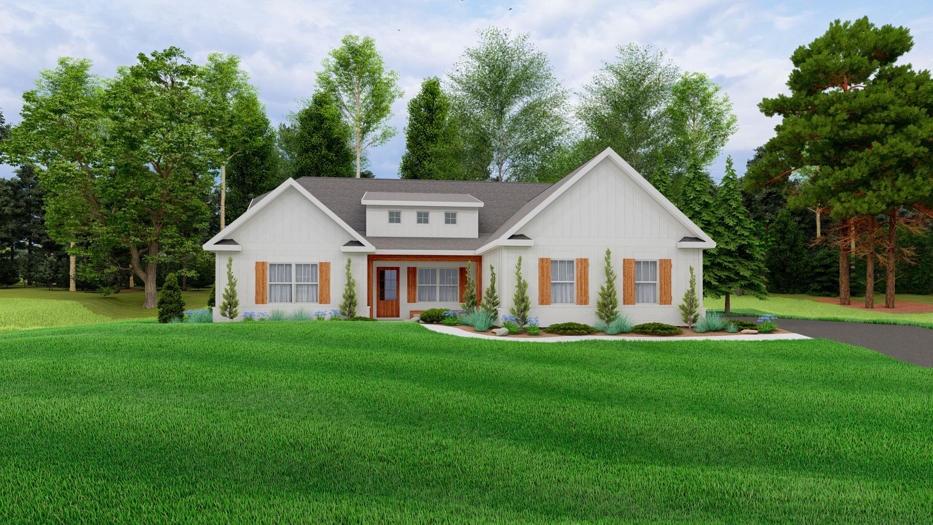 Alder:One Story Ranch, 2,308 sq ft. 4BR, 3BA