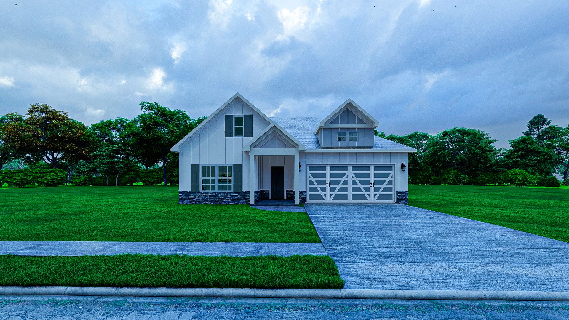 Lane:Front Rendering