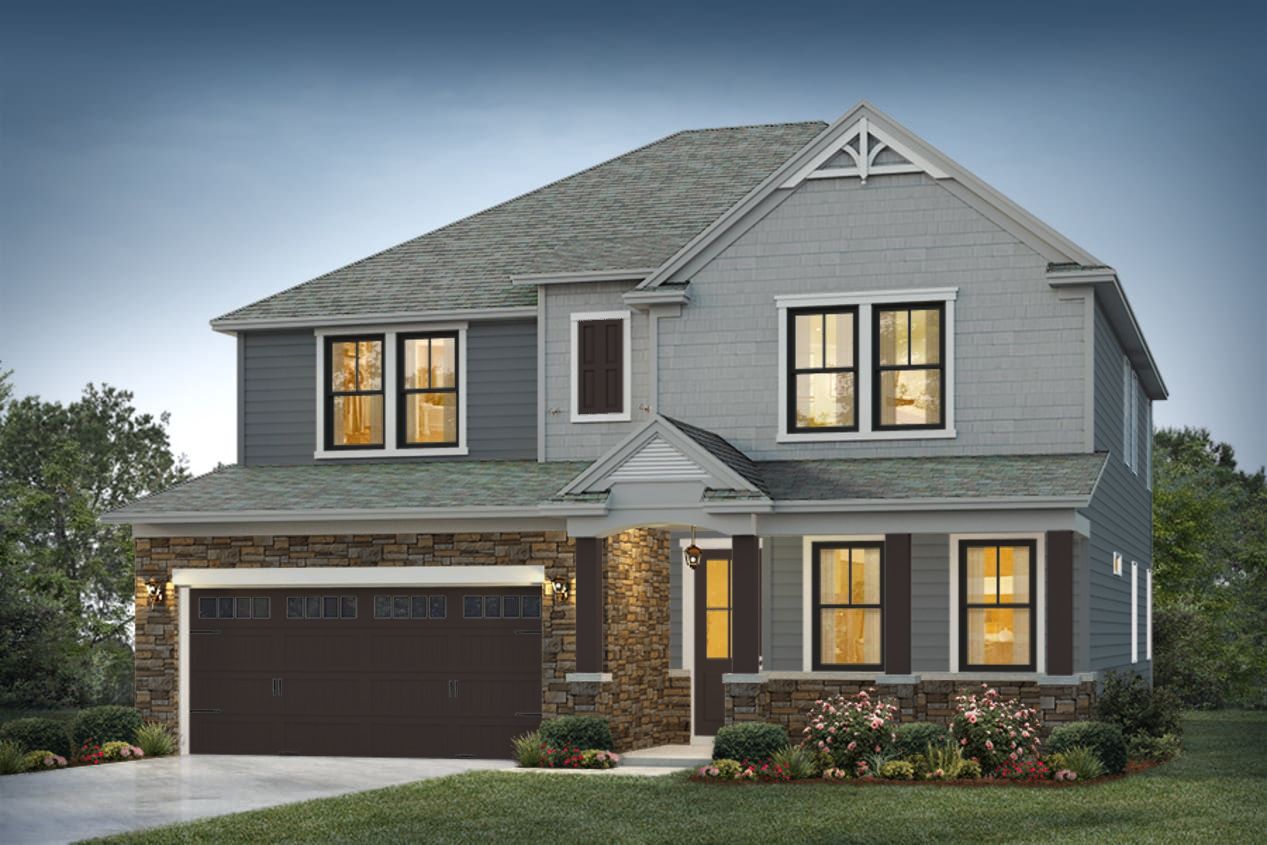 Exterior:Maywood Elevation 2 Fair Isle Color Package