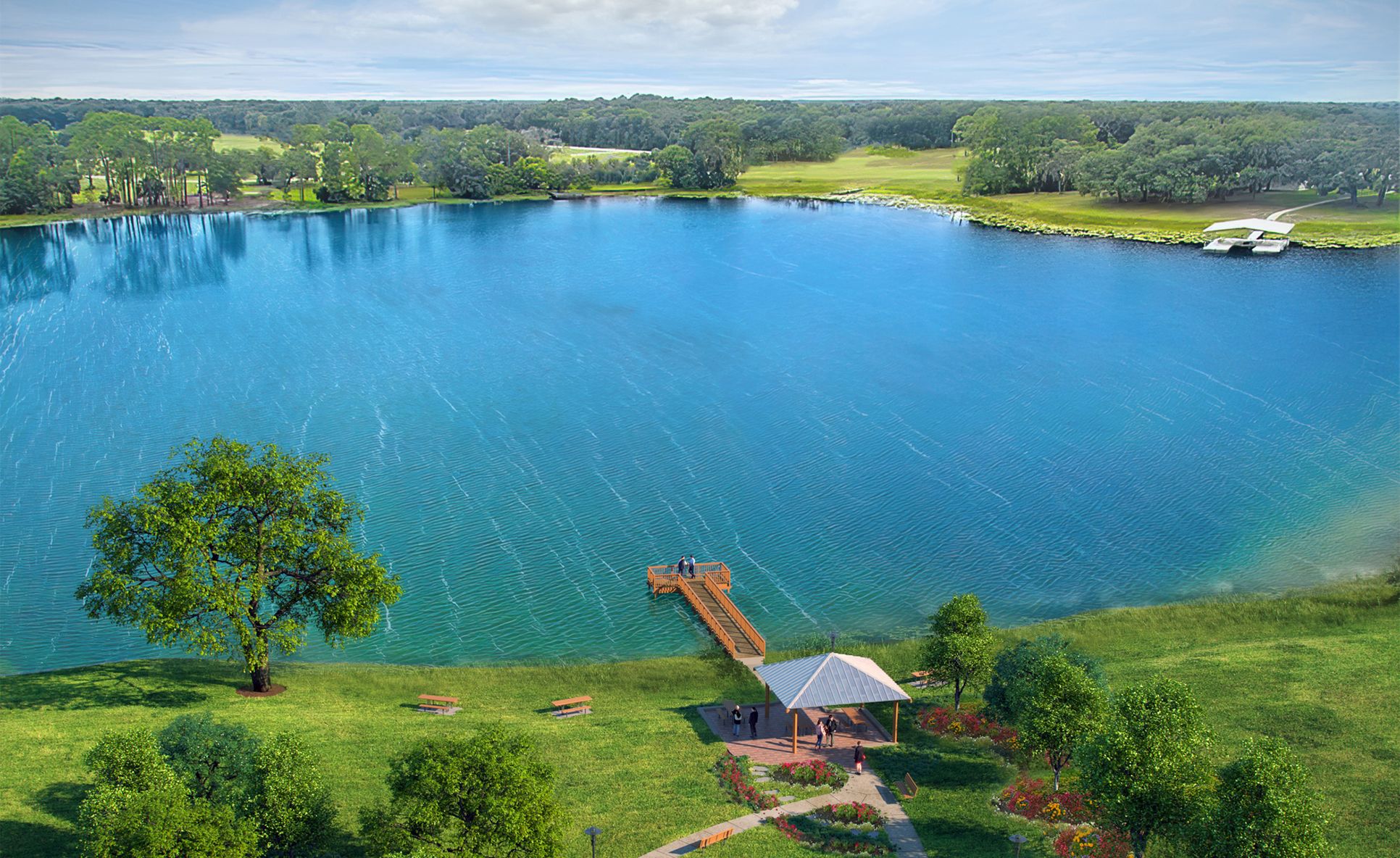 West Hill Estates - Suwannee Lake Rendering