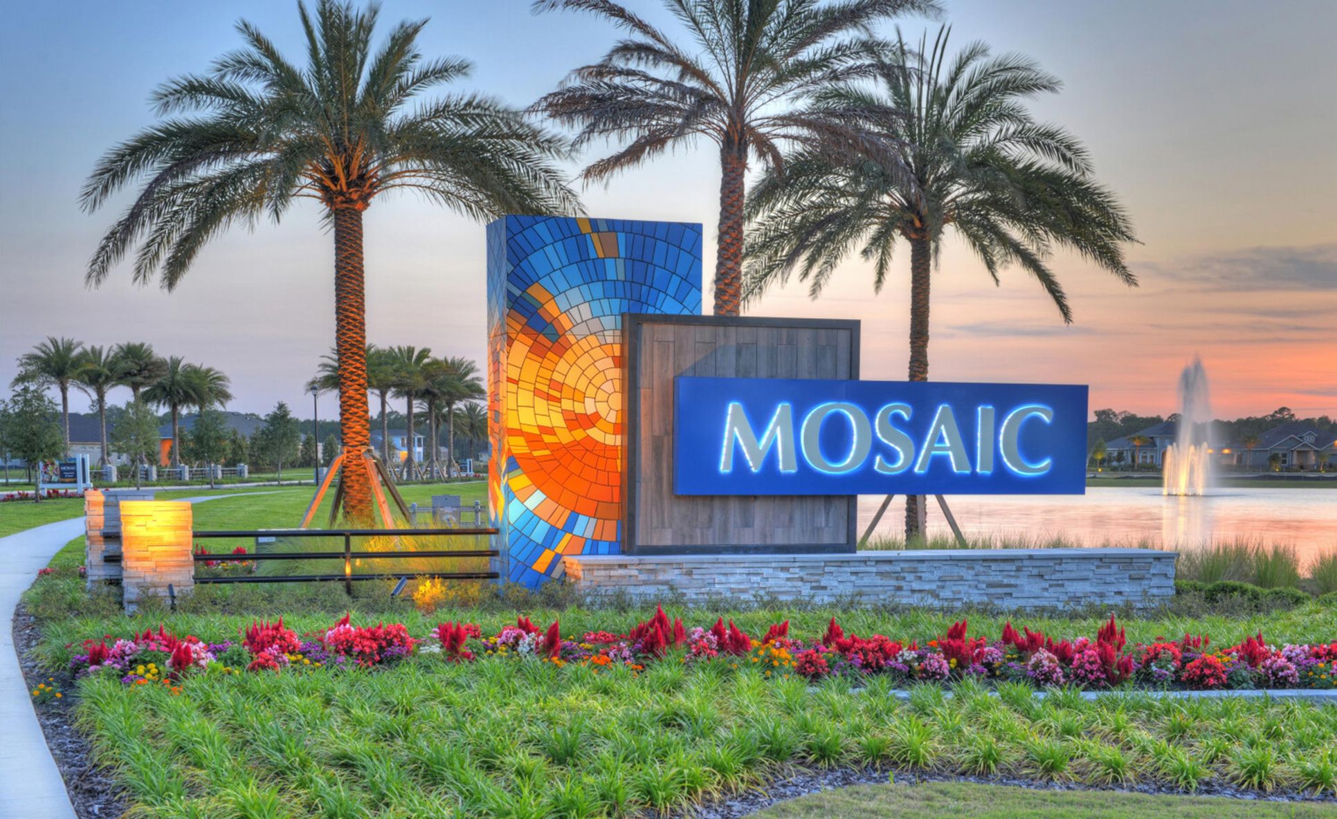 Mosaic Entrance