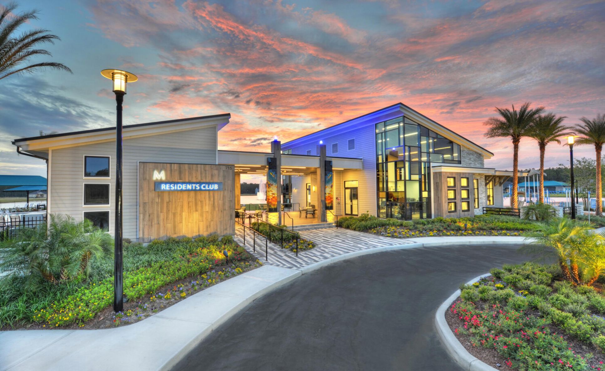 Mosaic Monument Sign
