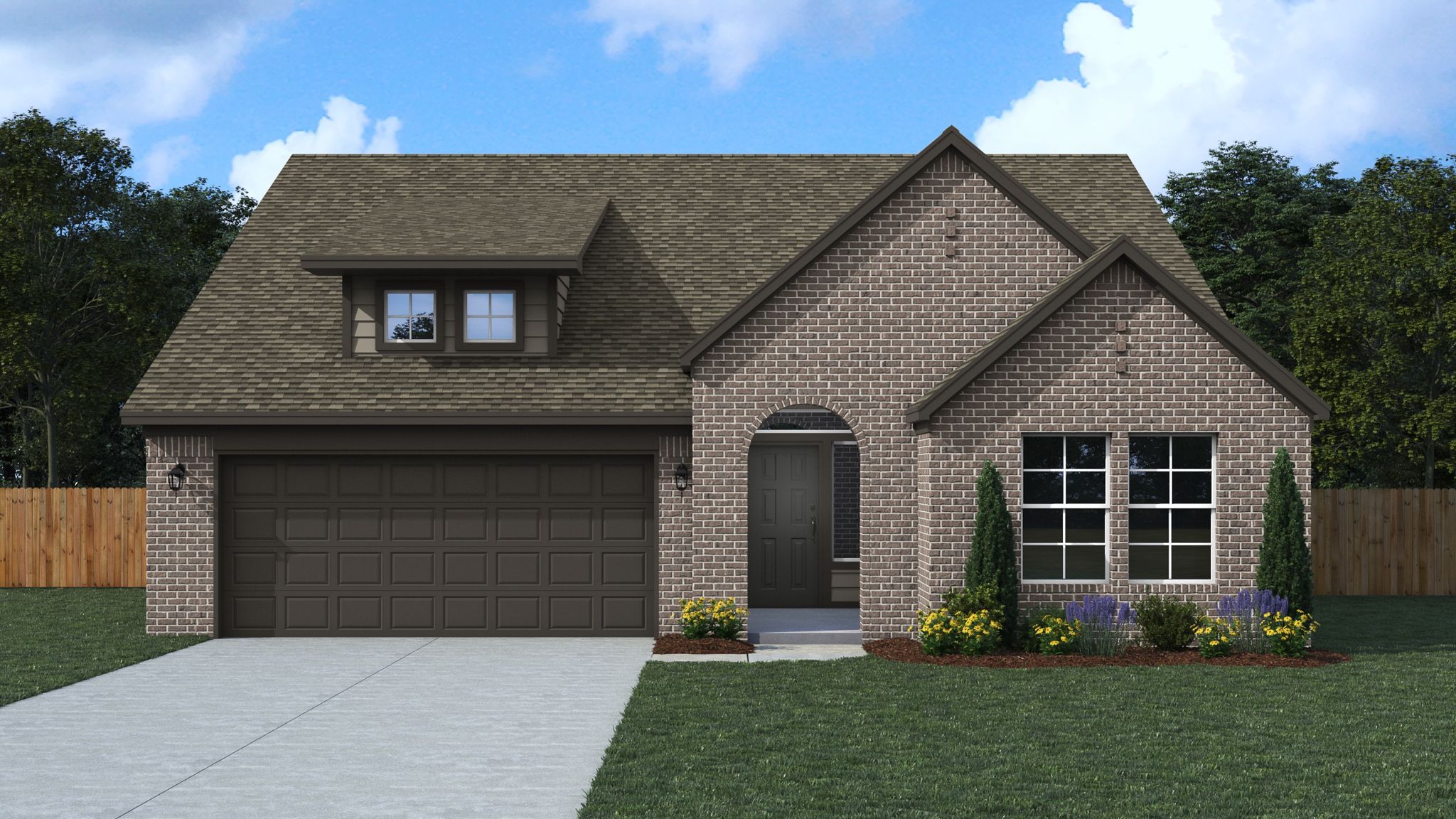 Inwood - Canvas Collection: Elevation E (Tudor):Inwood - Canvas Collection: Elevation E (Tudor)