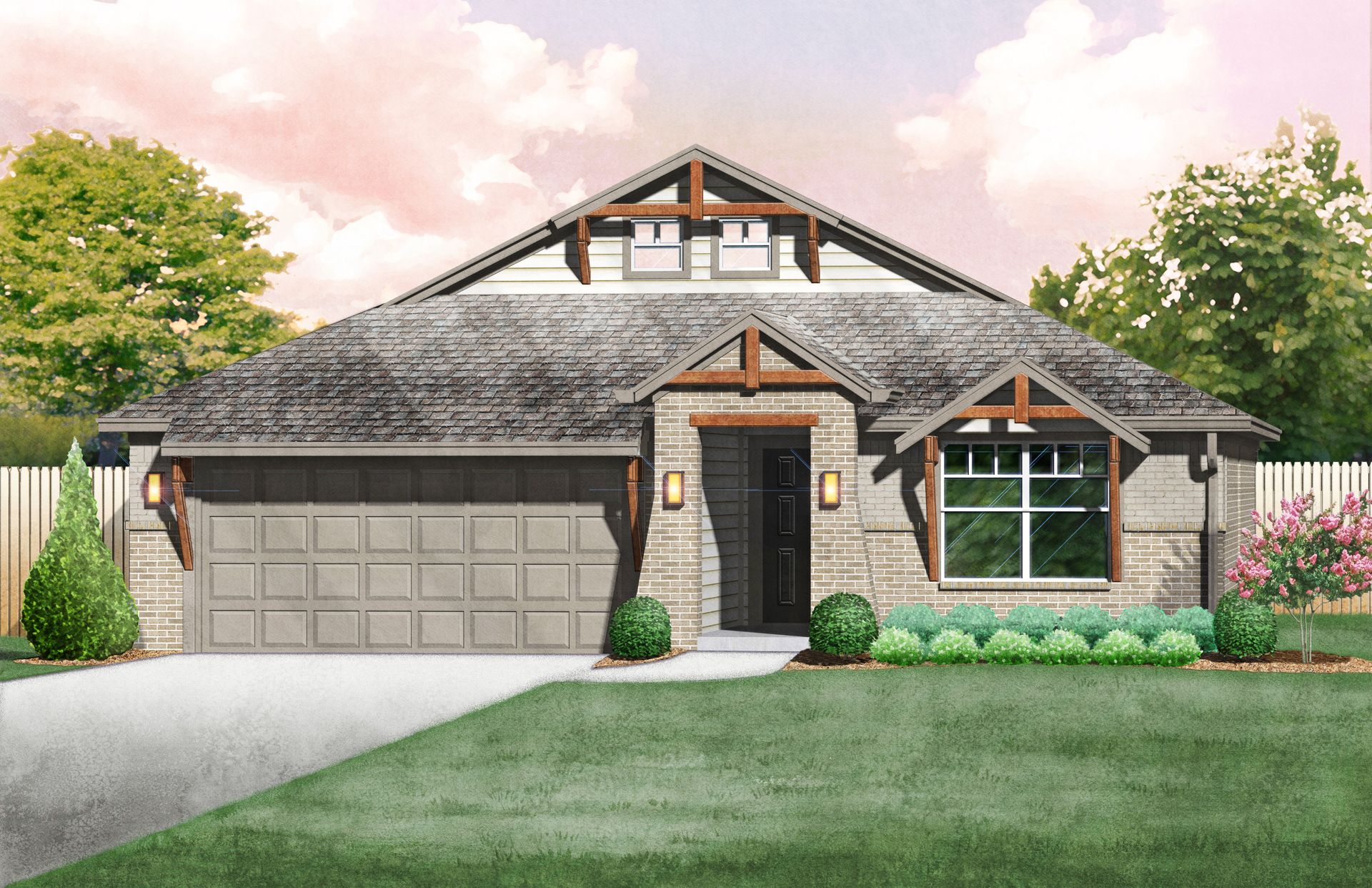 Dawson Mountain Cottage - Elevation F:Dawson Mountain Cottage - Elevation F