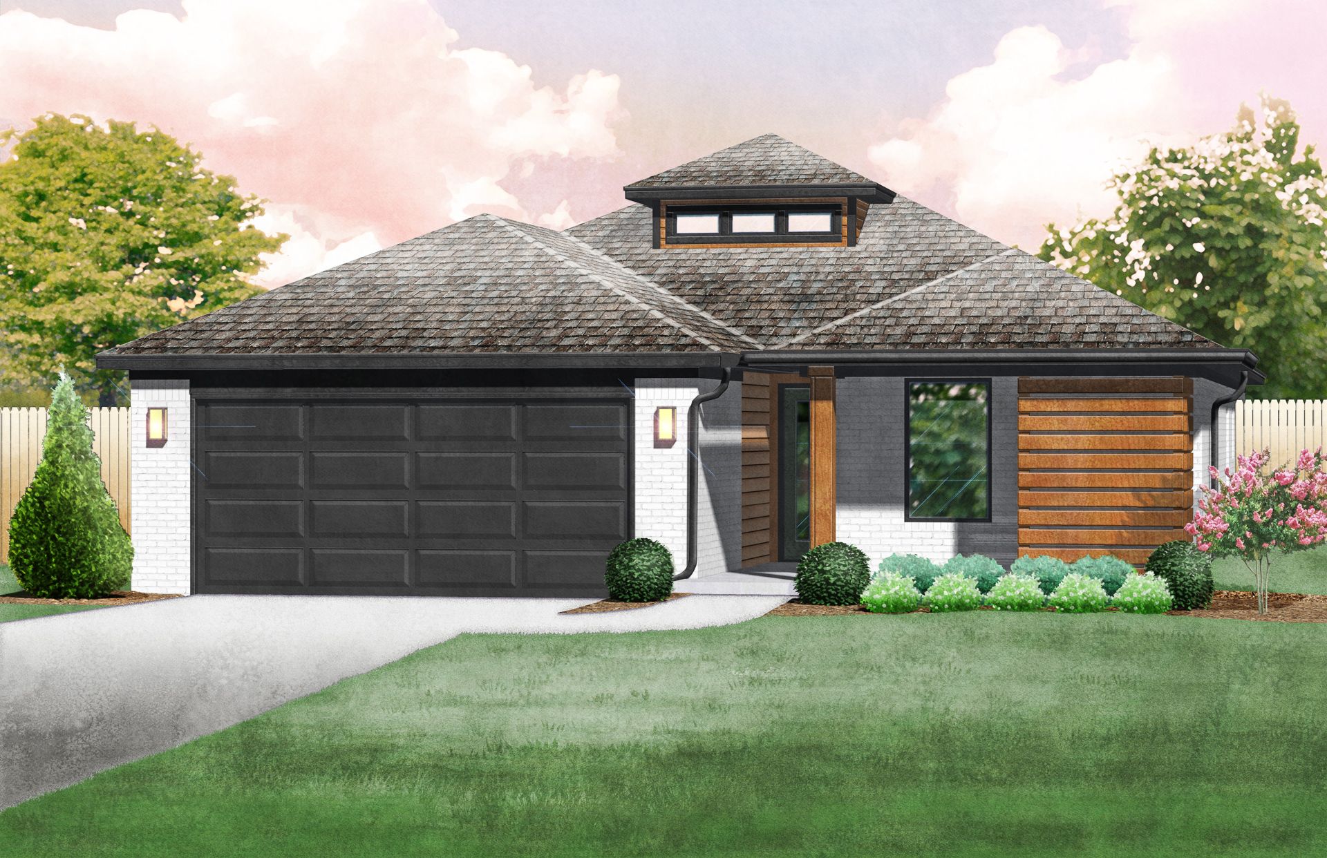 Chadwick Modern - Elevation F:Chadwick Modern - Elevation F