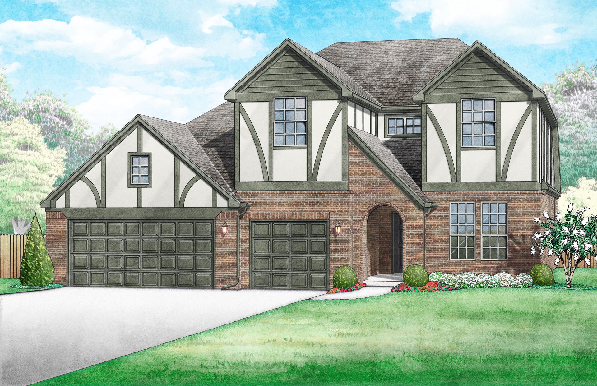 Nottingham Traditional - Elevation A:Nottingham Traditional - Elevation A