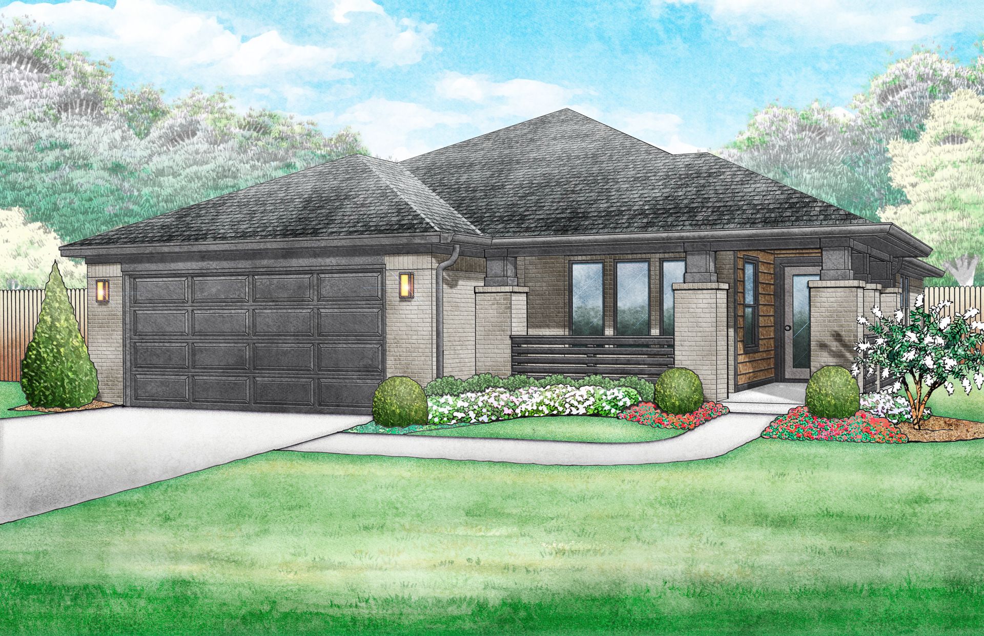 Gabriella Modern - Porch F:Gabriella Modern - Porch F