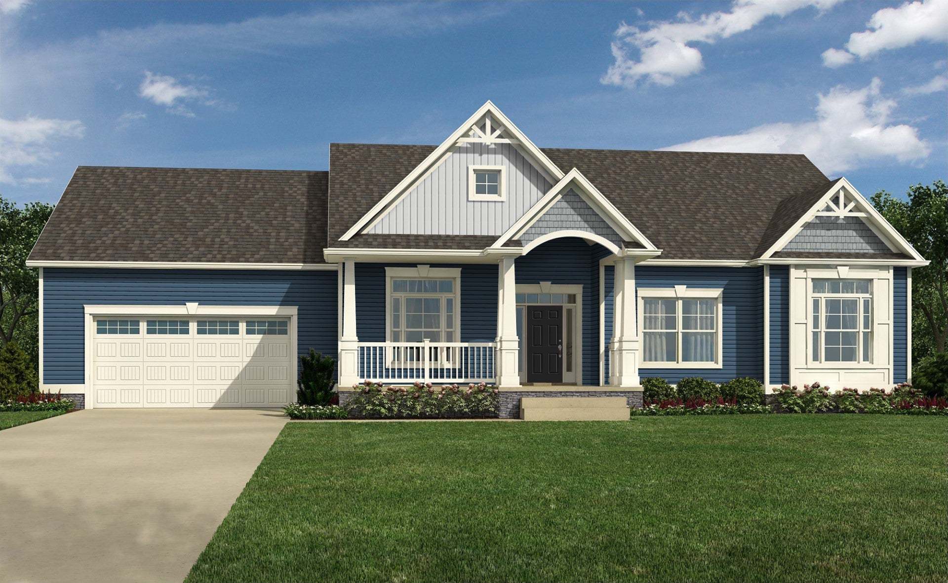 Exterior:Hampton (w/study)