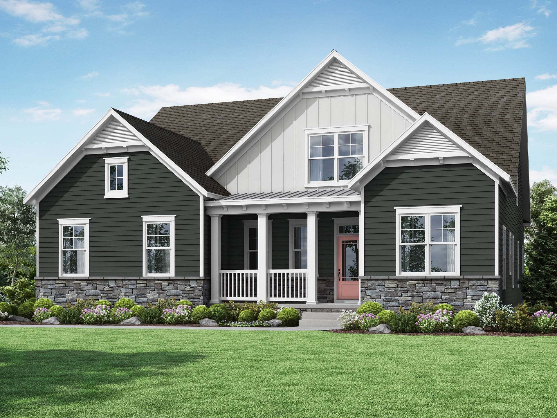 Exterior:Beach (side entry garage)