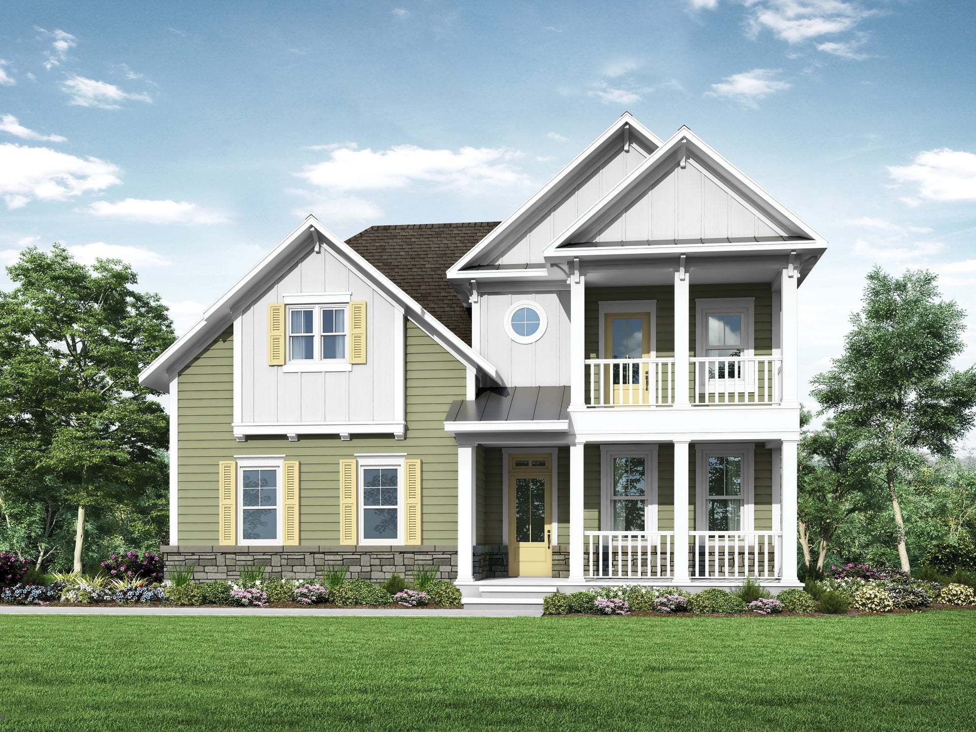 Exterior:Beach (side entry garage)