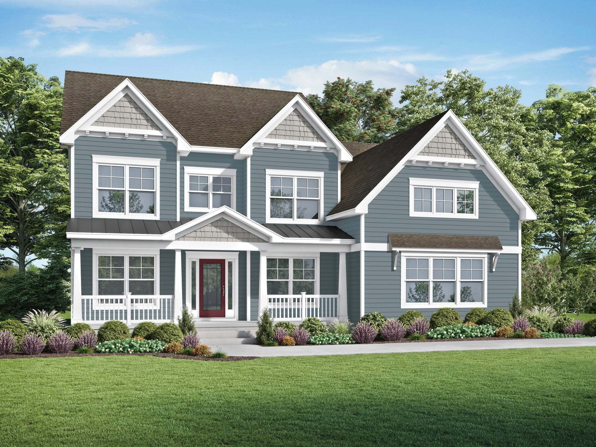 Exterior:Heritage (side entry garage)