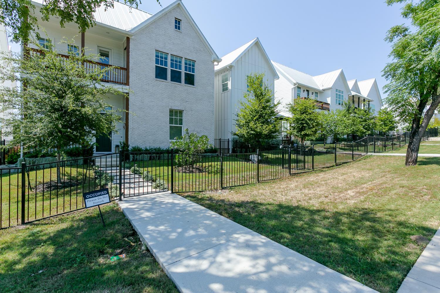 InTown Home Springdale Creek 4509 Night Owl Lane Yard