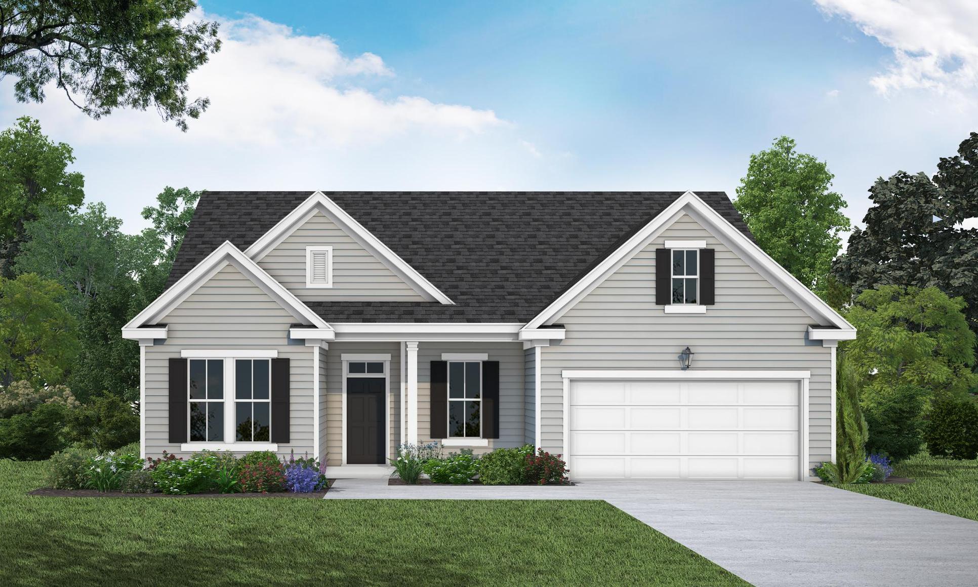 Exterior:Sutton Elevation A