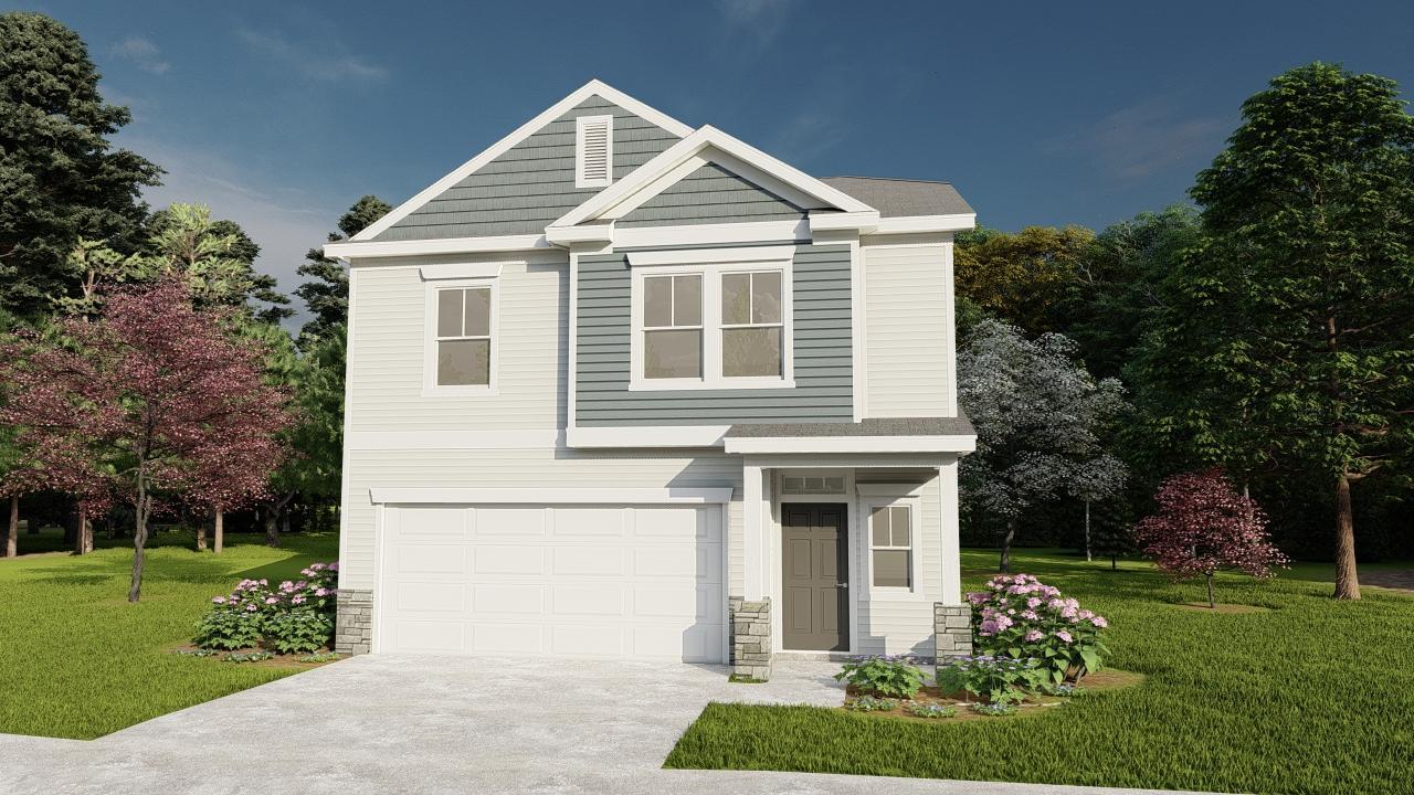 Exterior:1888 Ivey Color Rendering Elevation B