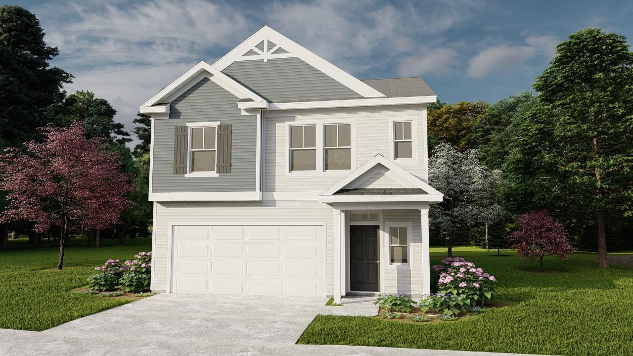 Exterior:1888 Ivey Color Rendering Elevation C