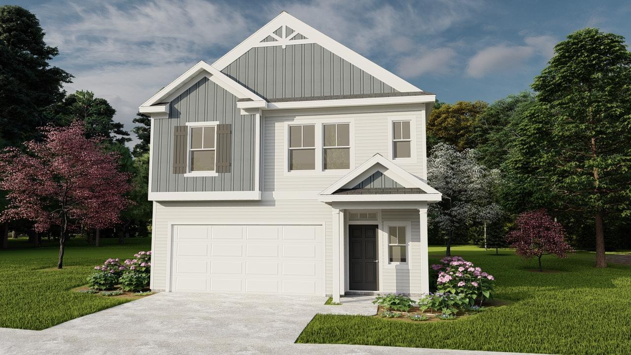 Exterior:1888 Ivey Color Rendering Elevation D